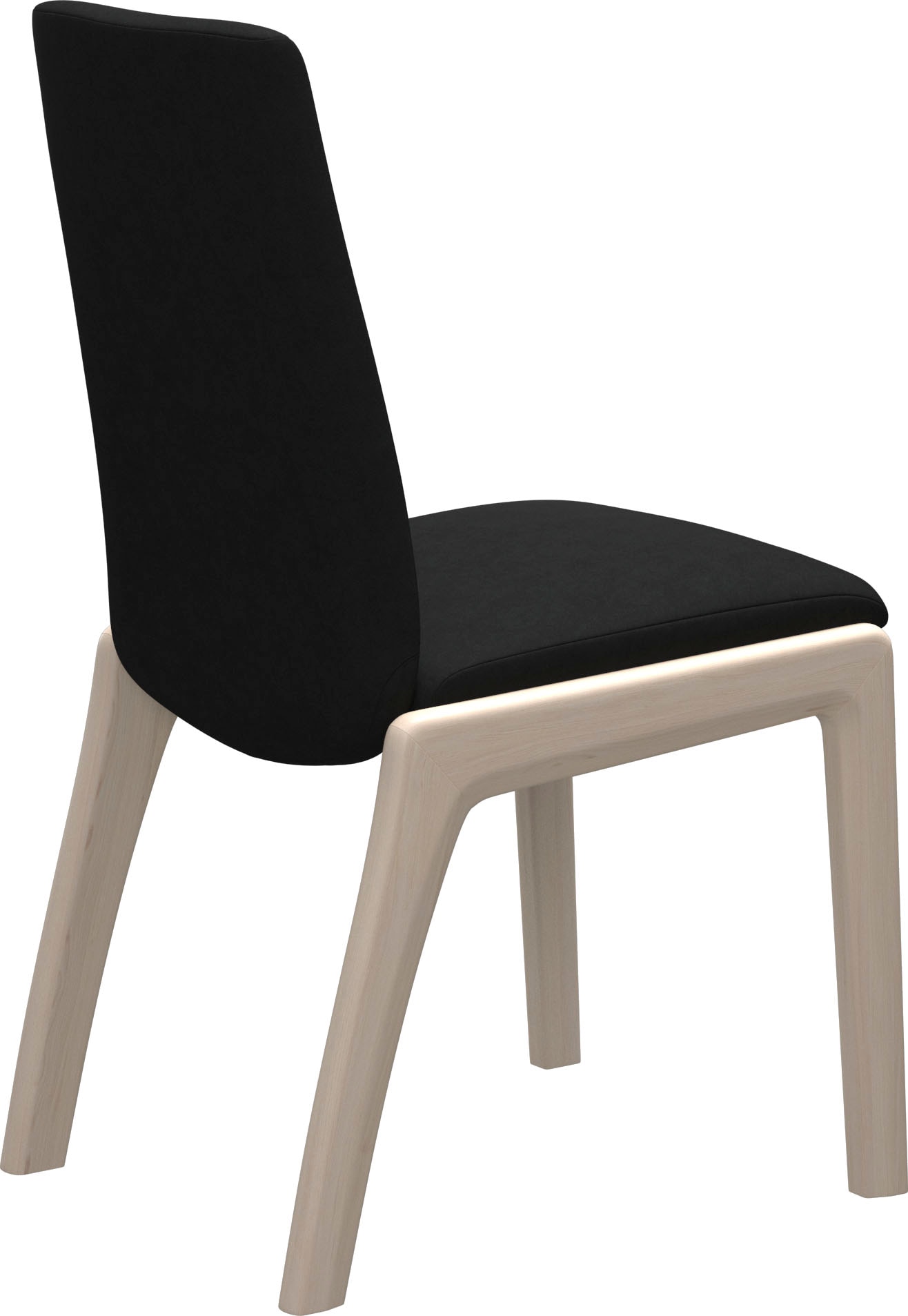 Stressless® Polsterstuhl »Laurel« () Low Back, Größe M, mit abgerundeten Beinen in Eiche gekalkt
