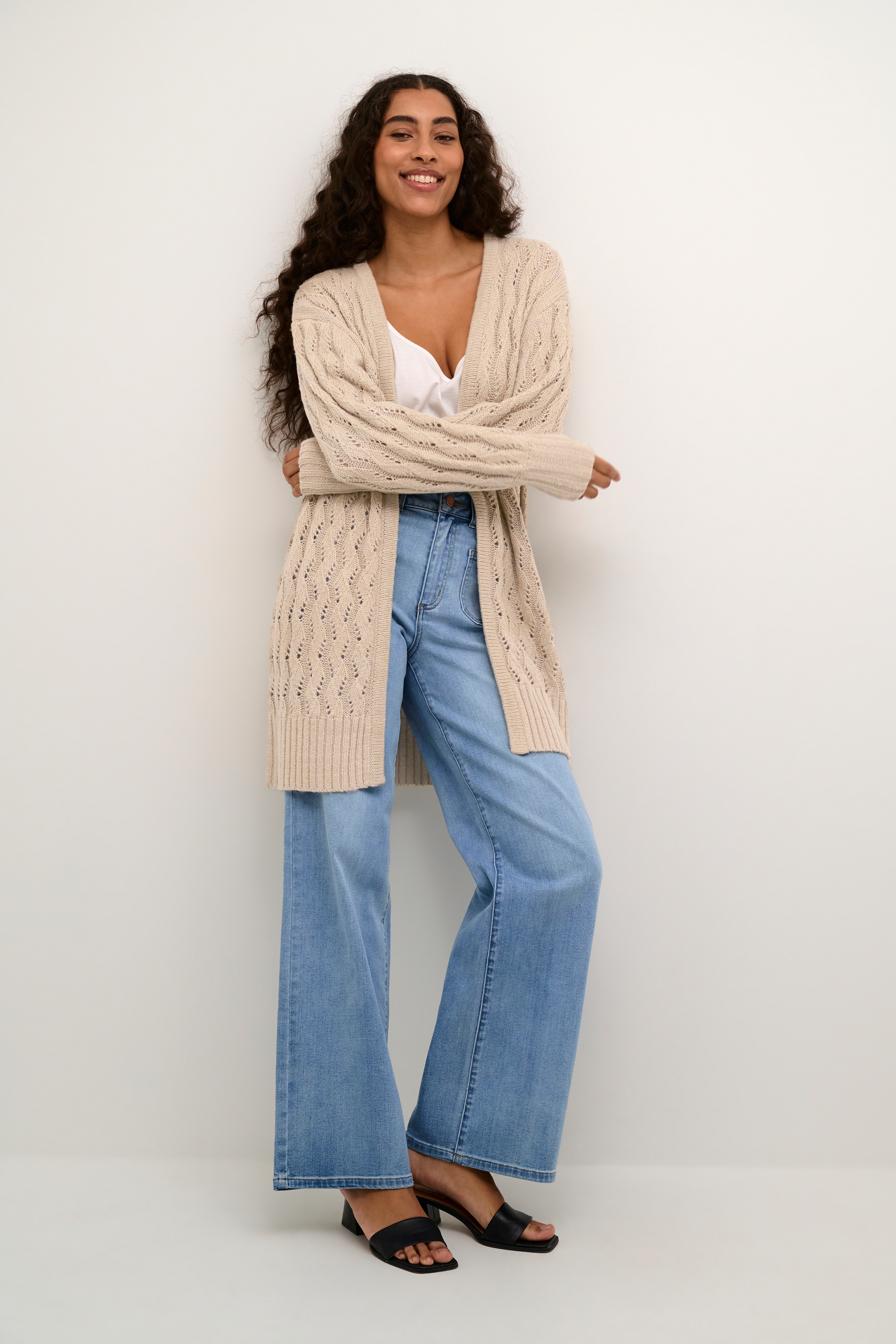 KAFFE Strickjacke »Strickjacke KAlena«