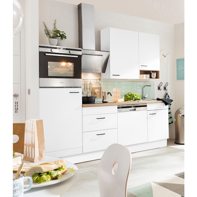 OPTIFIT Küchenzeile »Elga«, Premium-Küche, Soft-Close-Funktion, großen  Vollauszügen, Breite 230 cm bequem kaufen