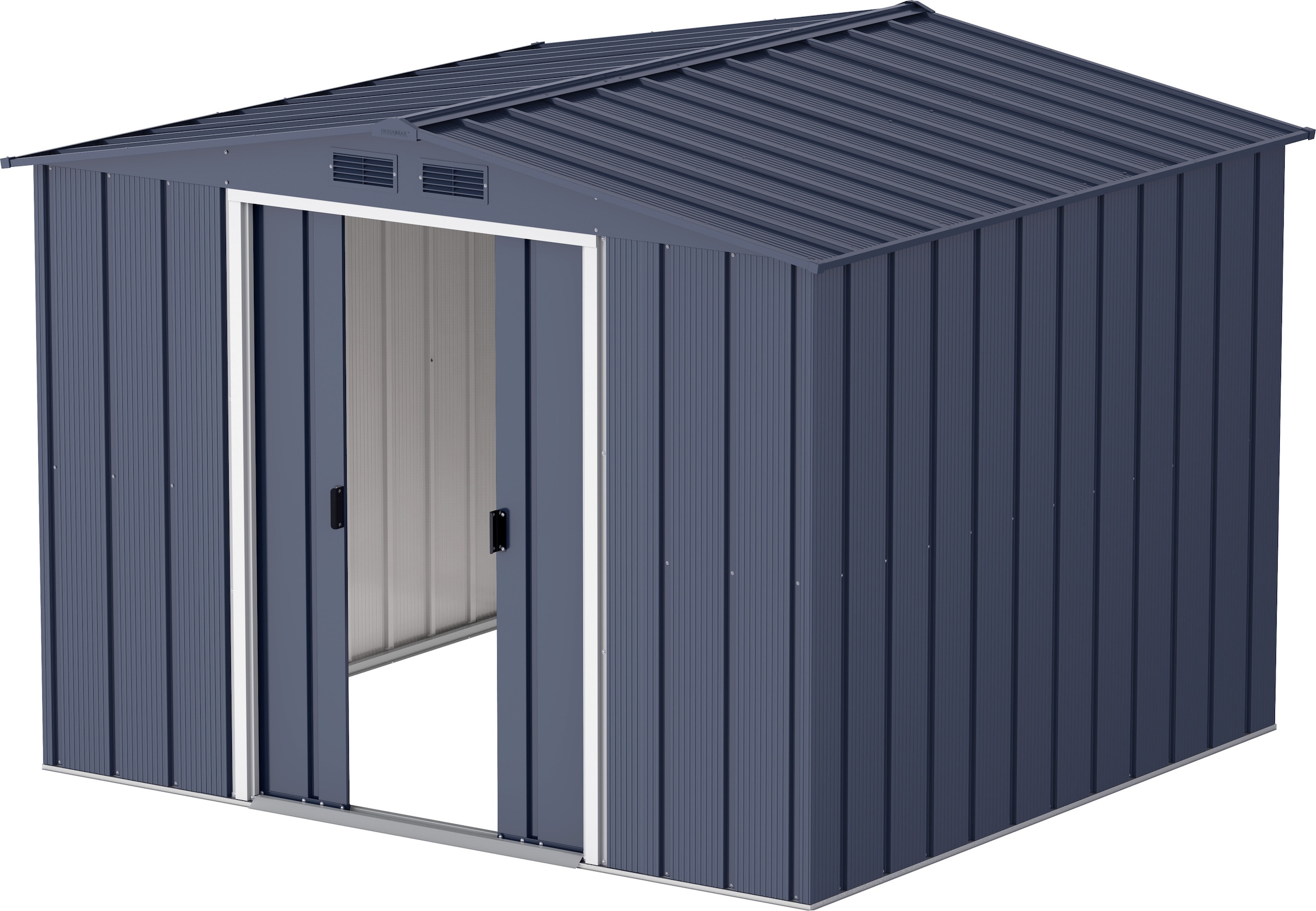 VCM Gartenhaus »Metall Gerätehaus 262x234 Gartenhaus Schiebetüren«