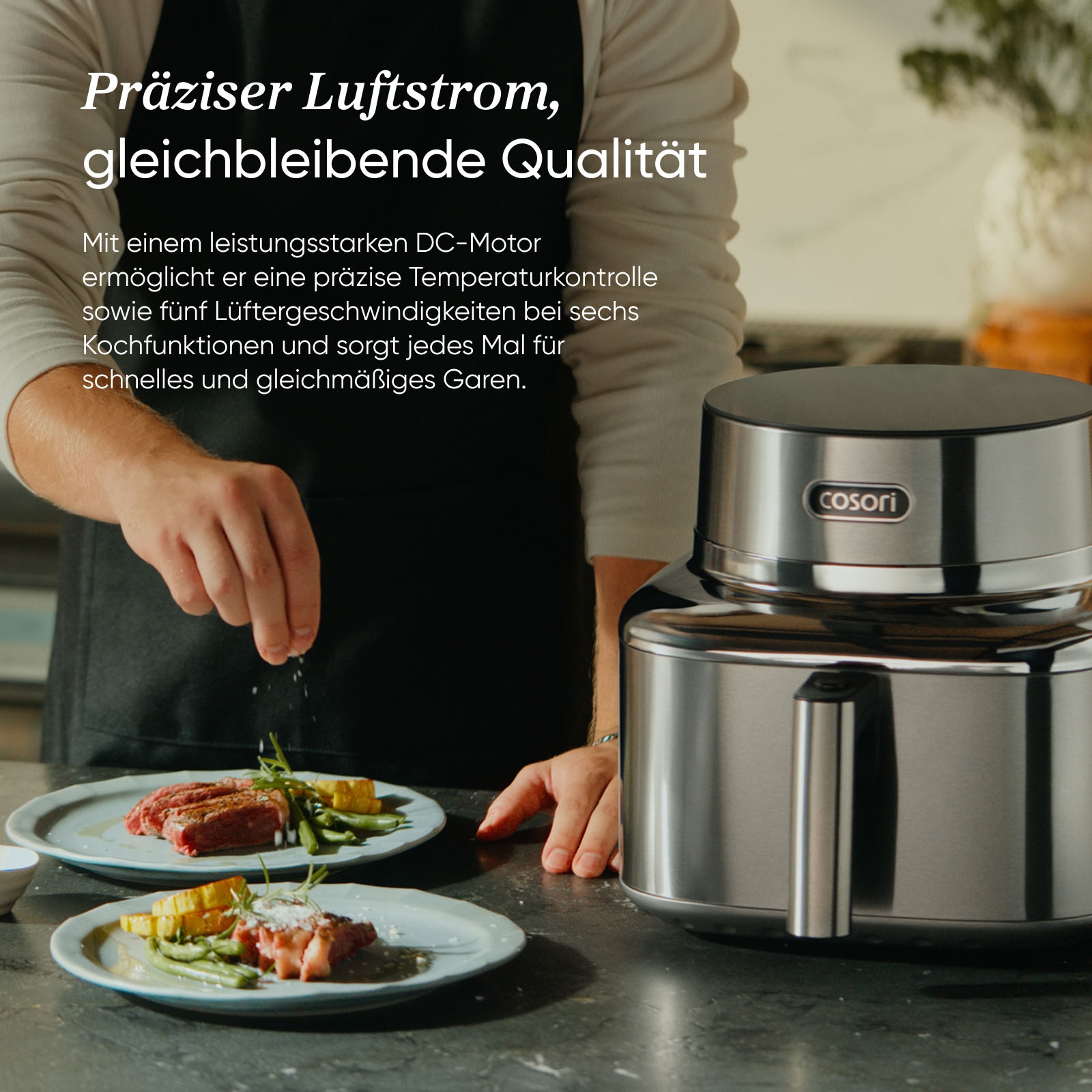Cosori Heißluftfritteuse »CAF-SE601S-CEU« 1725 W