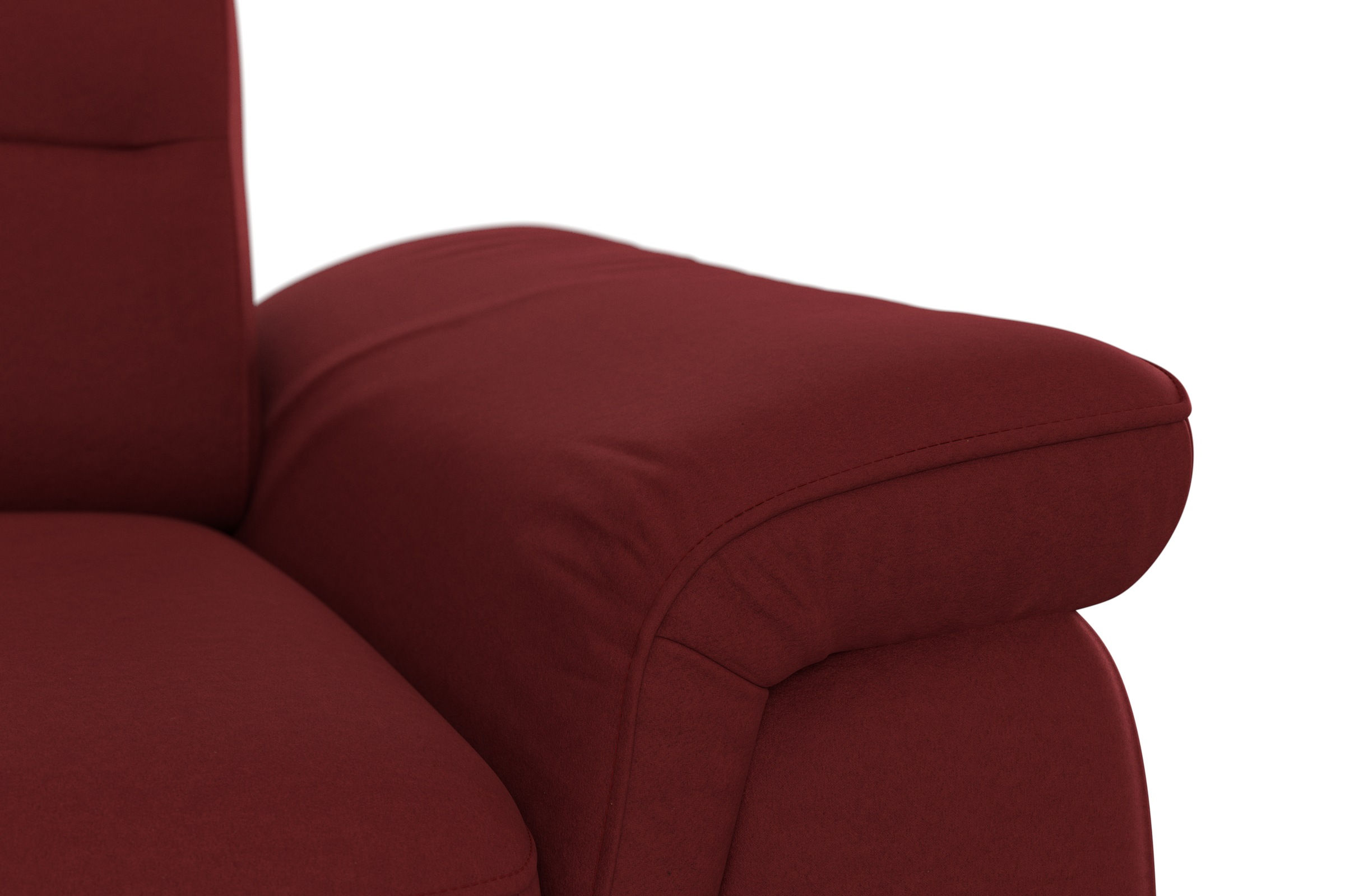 sit&more Ecksofa »Sinatra L-Form«, mit Ottomane, optional mit Kopfteilverstellung und Armteilfunktion