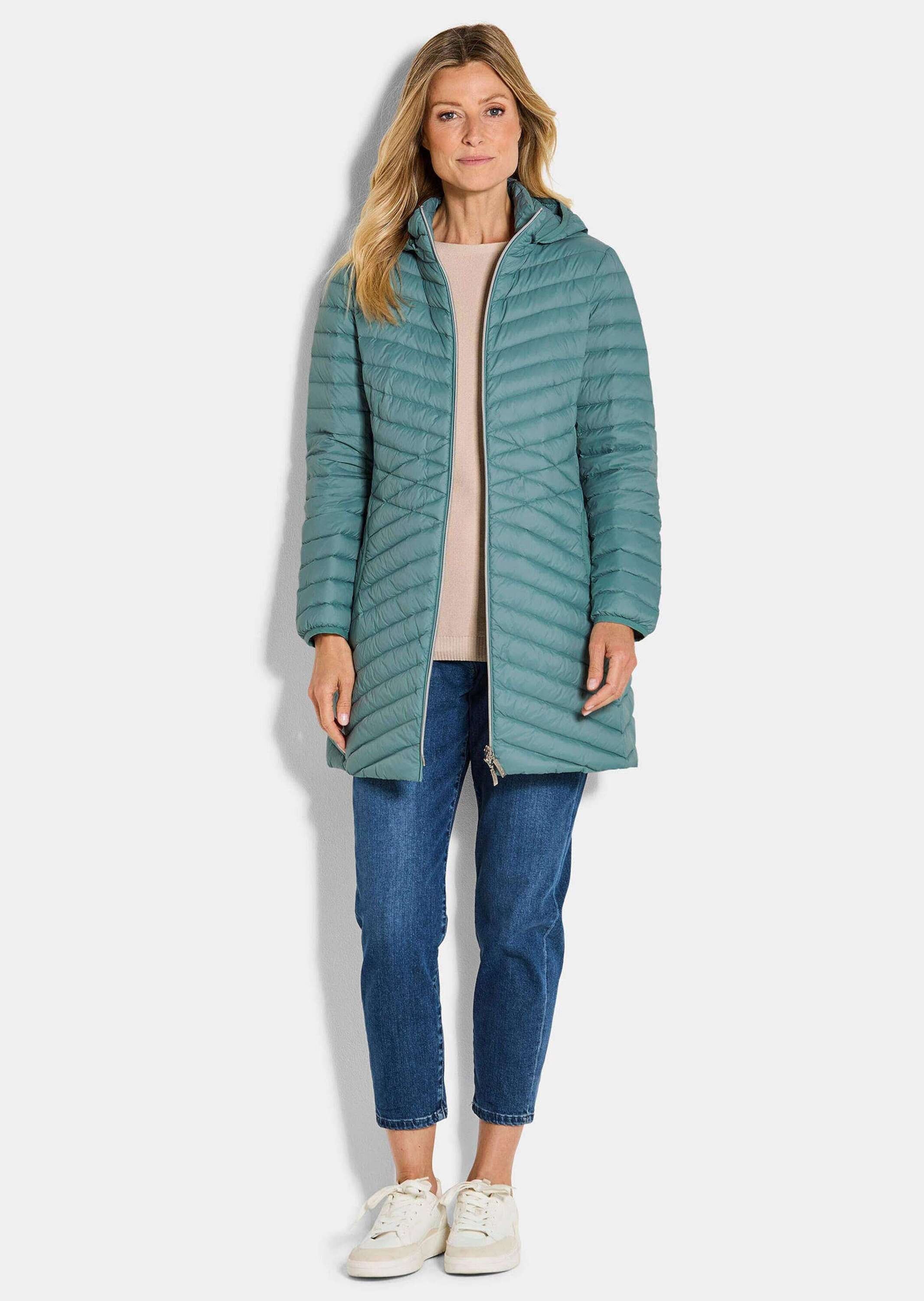 GOLDNER Winterjacke »Daunenmantel mit femininer Steppung«