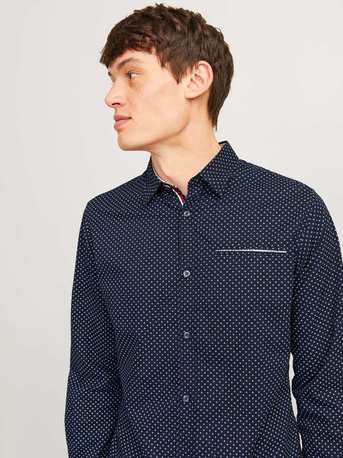Jack & Jones Langarmhemd »JJEREMY DETAIL SHIRT LS NOOS«