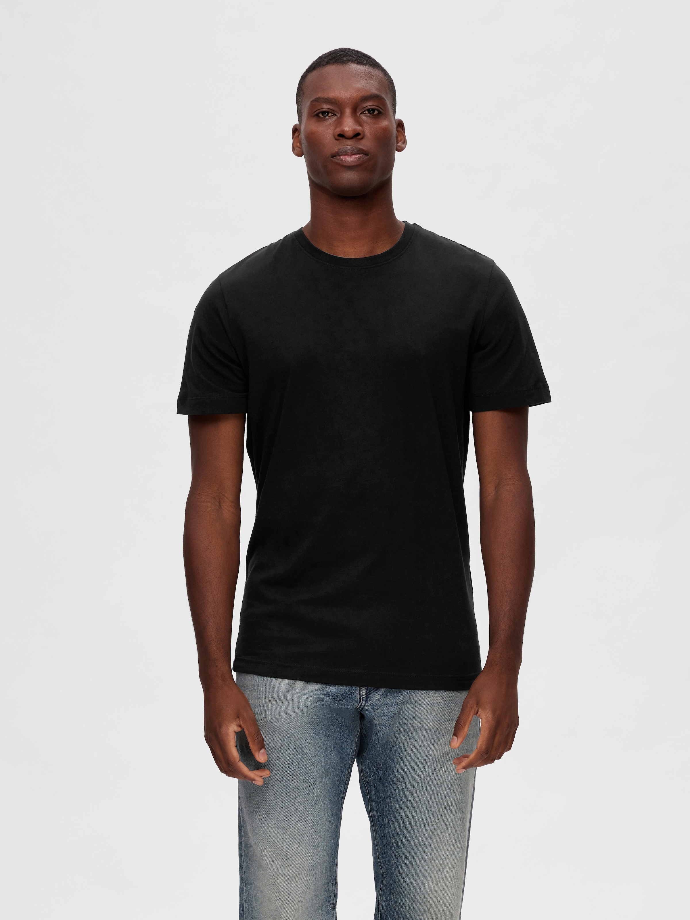 SELECTED HOMME Rundhalsshirt »SLHCORMAC SS O-NECK TEE 5 PACK NOOS« Packung, 5 Stk. tlg.