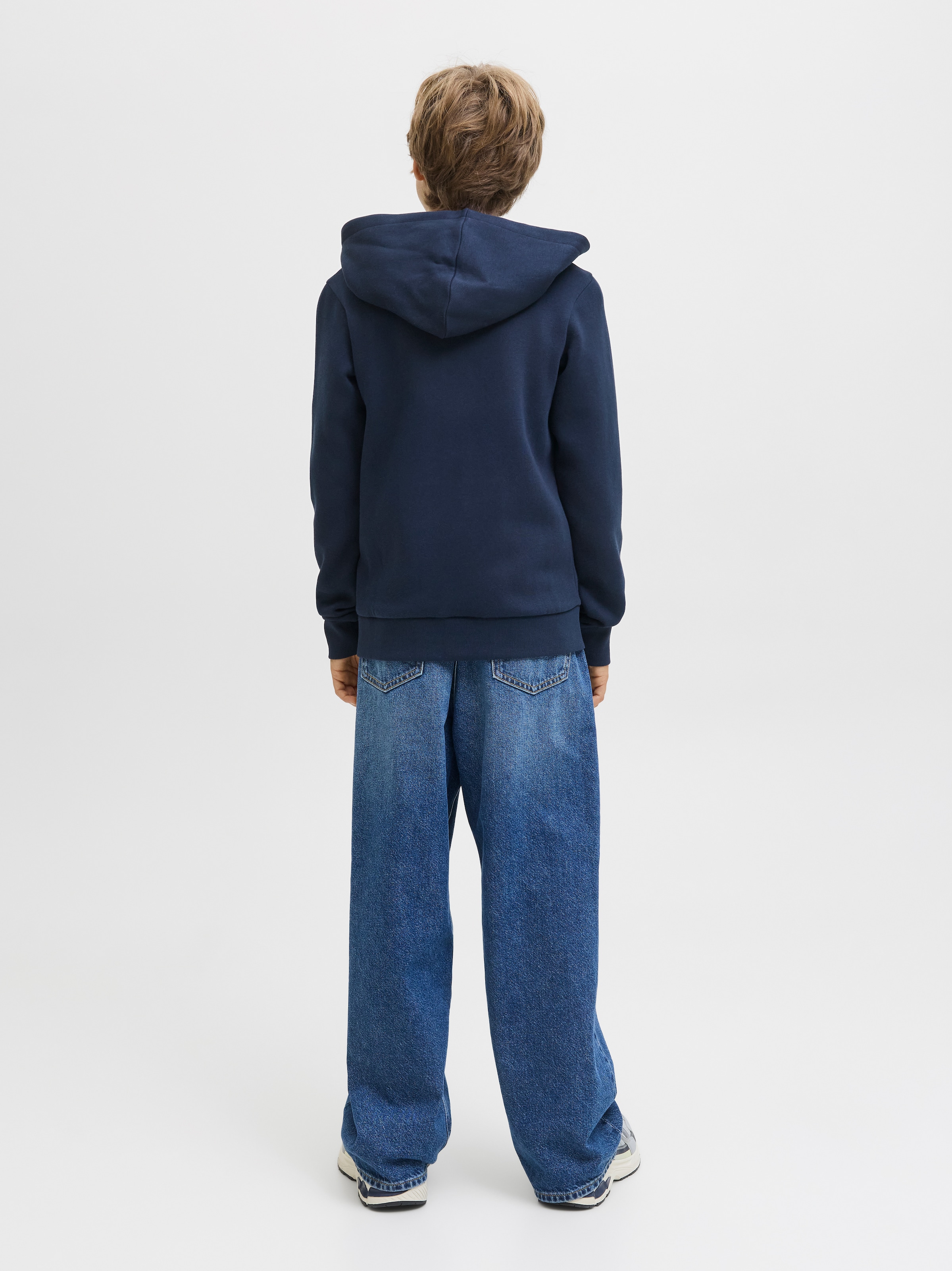 Jack & Jones Junior Kapuzensweatshirt »JJELOGO SWEAT ZIPHOOD 2COL AW25 NOOS JNR«

