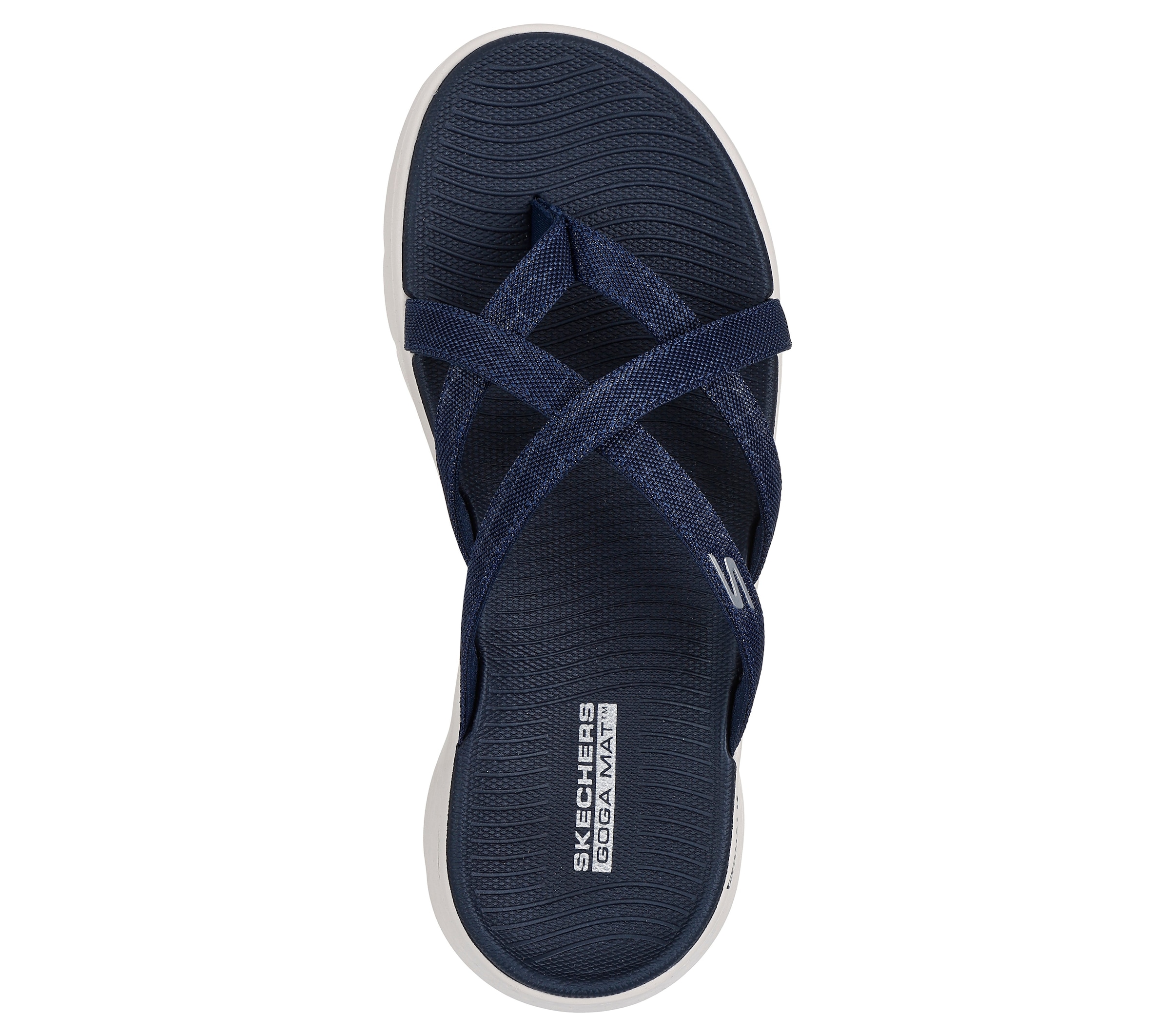 Skechers Zehentrenner »GO WALK FLEX SANDAL-SSSELENA«  Sommerschuh, Strandschuh, Sandale, Badeschuh mit Komfortfußbett