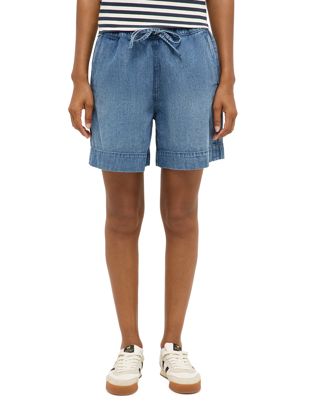 MUSTANG Regular-fit-Jeans »Damen Style Jodie Drawstring ULW«