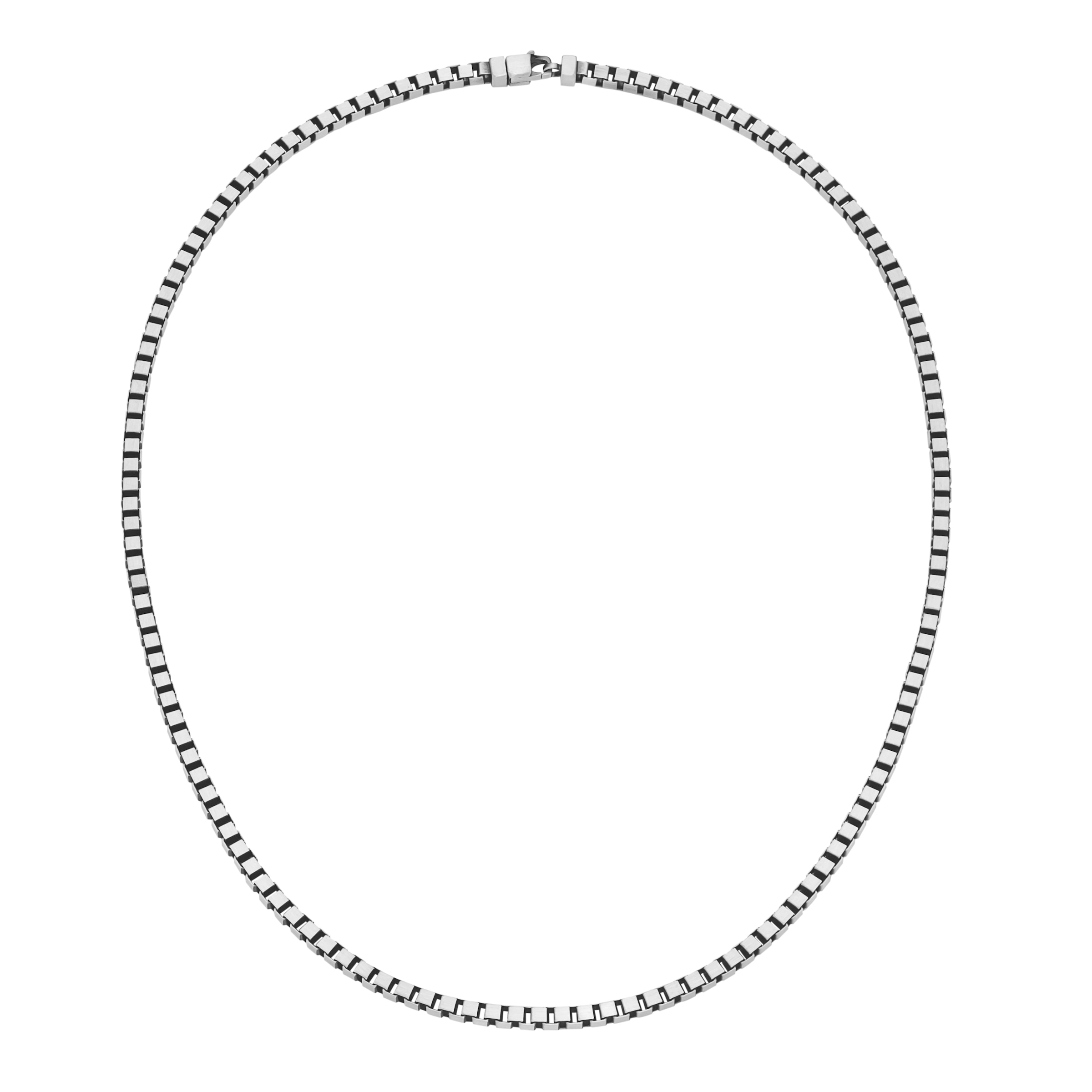 GIORGIO MARTELLO MILANO Silberkette »Kette Venezinanerkette, massiv, geschwärzt, Silber 925«