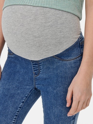 ONLY MATERNITY Umstandsjeans »OLMRAIN LIFE REG SK JEGGING MBD DNM NOOS«
