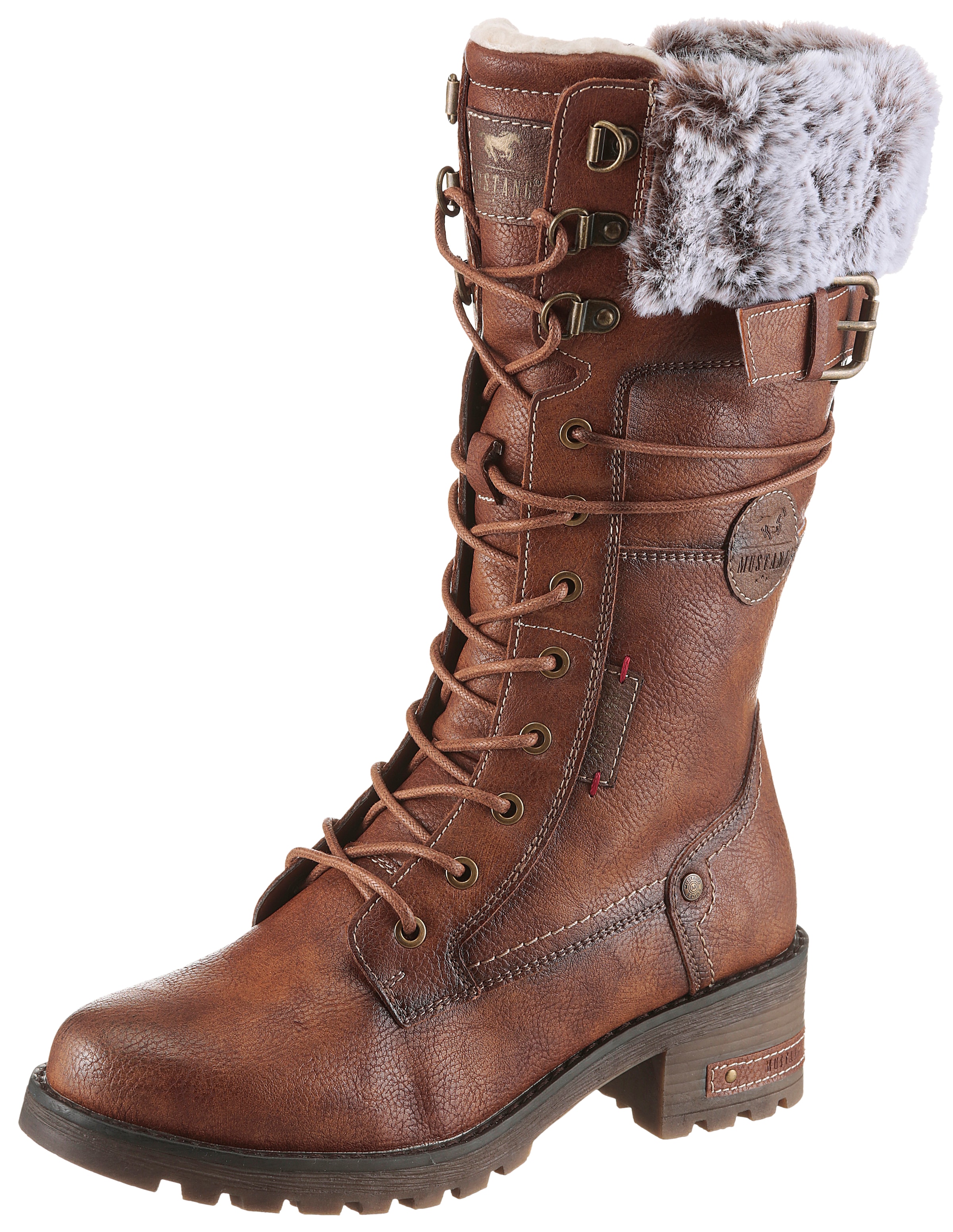 Mustang Shoes Winterstiefel »Haukea«  Snowboots, Winterstiefel mit TEX-Membrane