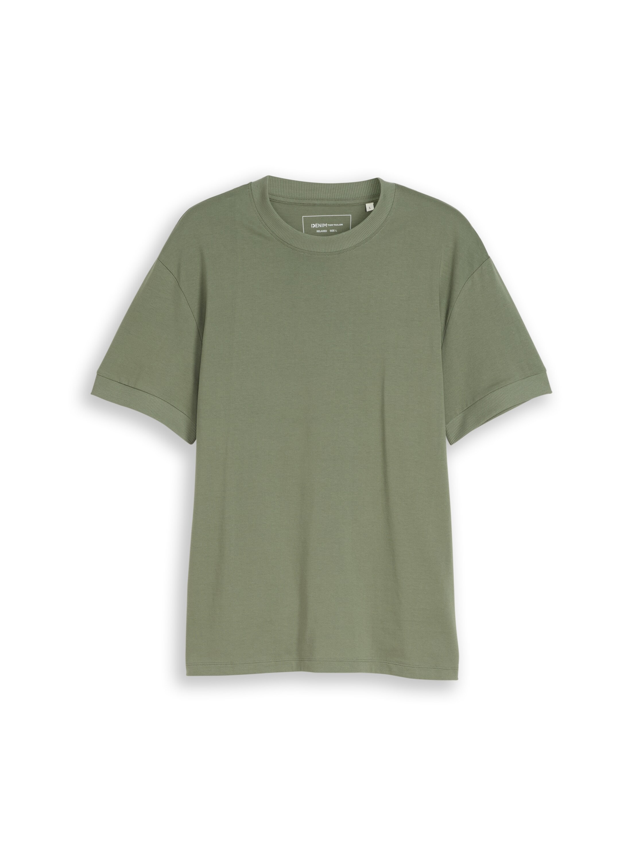 TOM TAILOR Denim T-Shirt unifarben