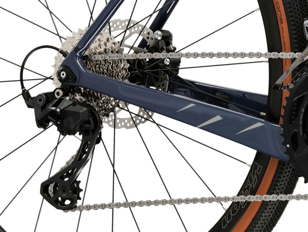 Kross Gravelbike »KROSS Gravelbike Esker 8.0 28" blau 24 Gänge«, 24 Gang, Shimano, GRX RX820 Schaltwerk, Kettenschaltung