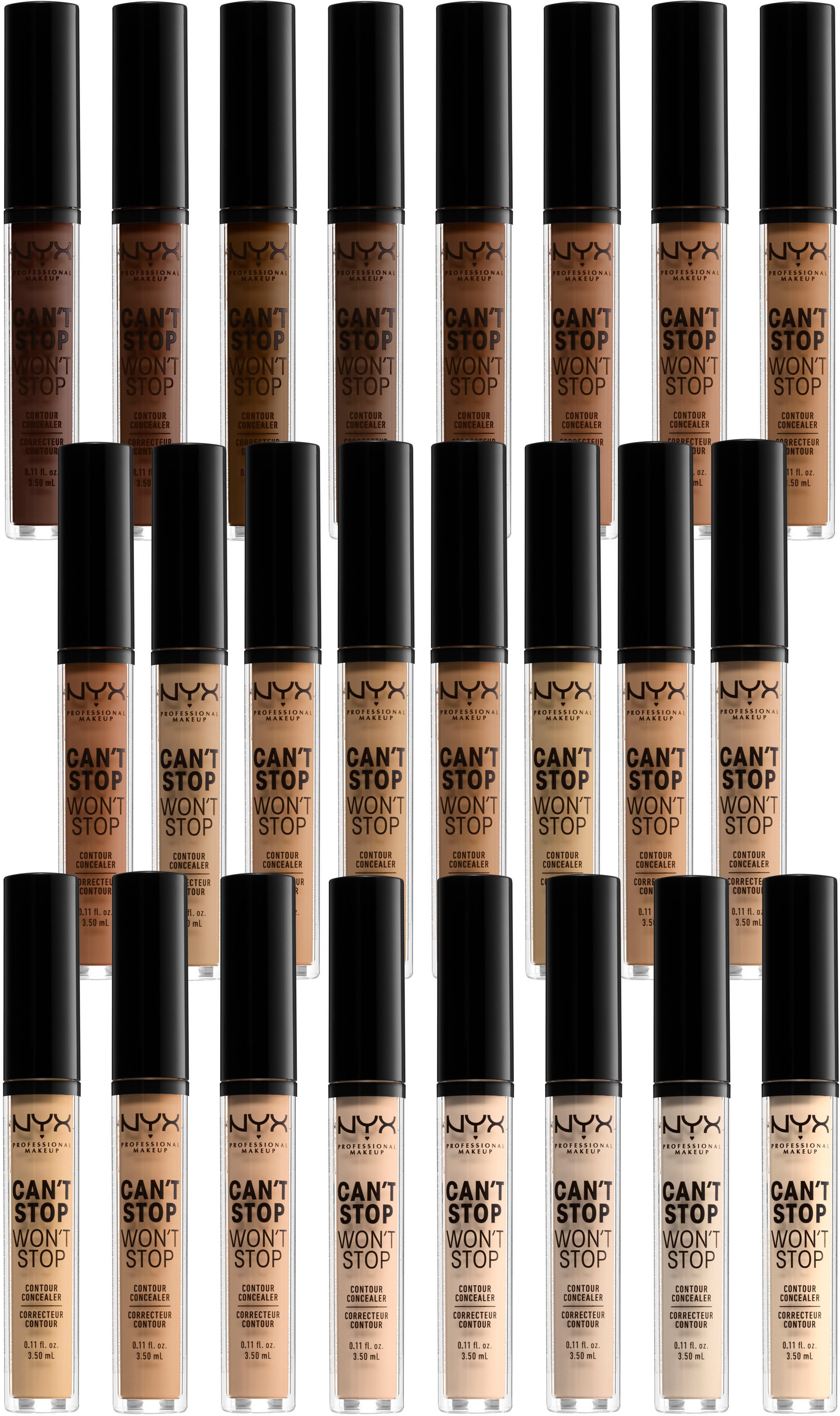 NYX Concealer »NYX Professional Makeup Can´t Stop Won´t Stop Concealer«