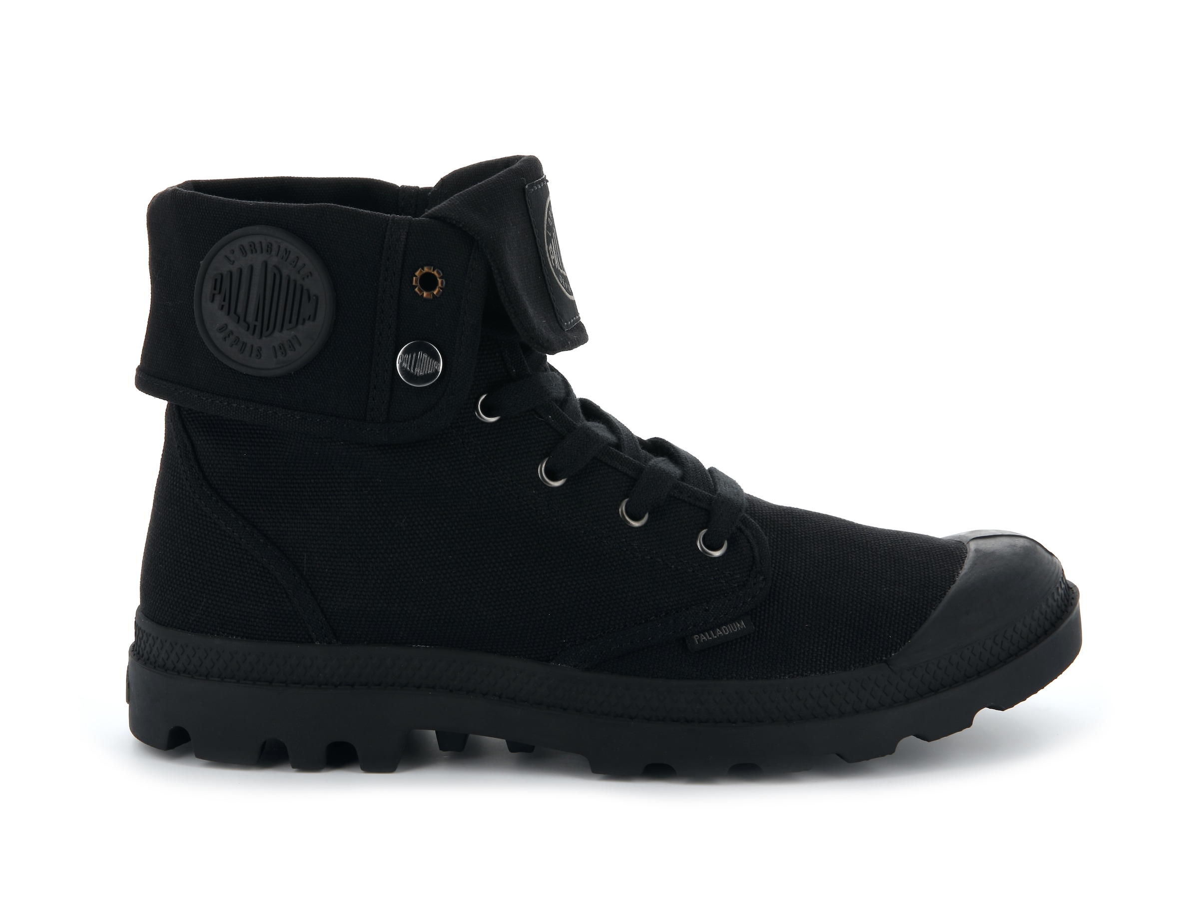 Palladium Schnürboots »BAGGY«  Schnürstiefel aus Canvas, umklappbarer Schaft