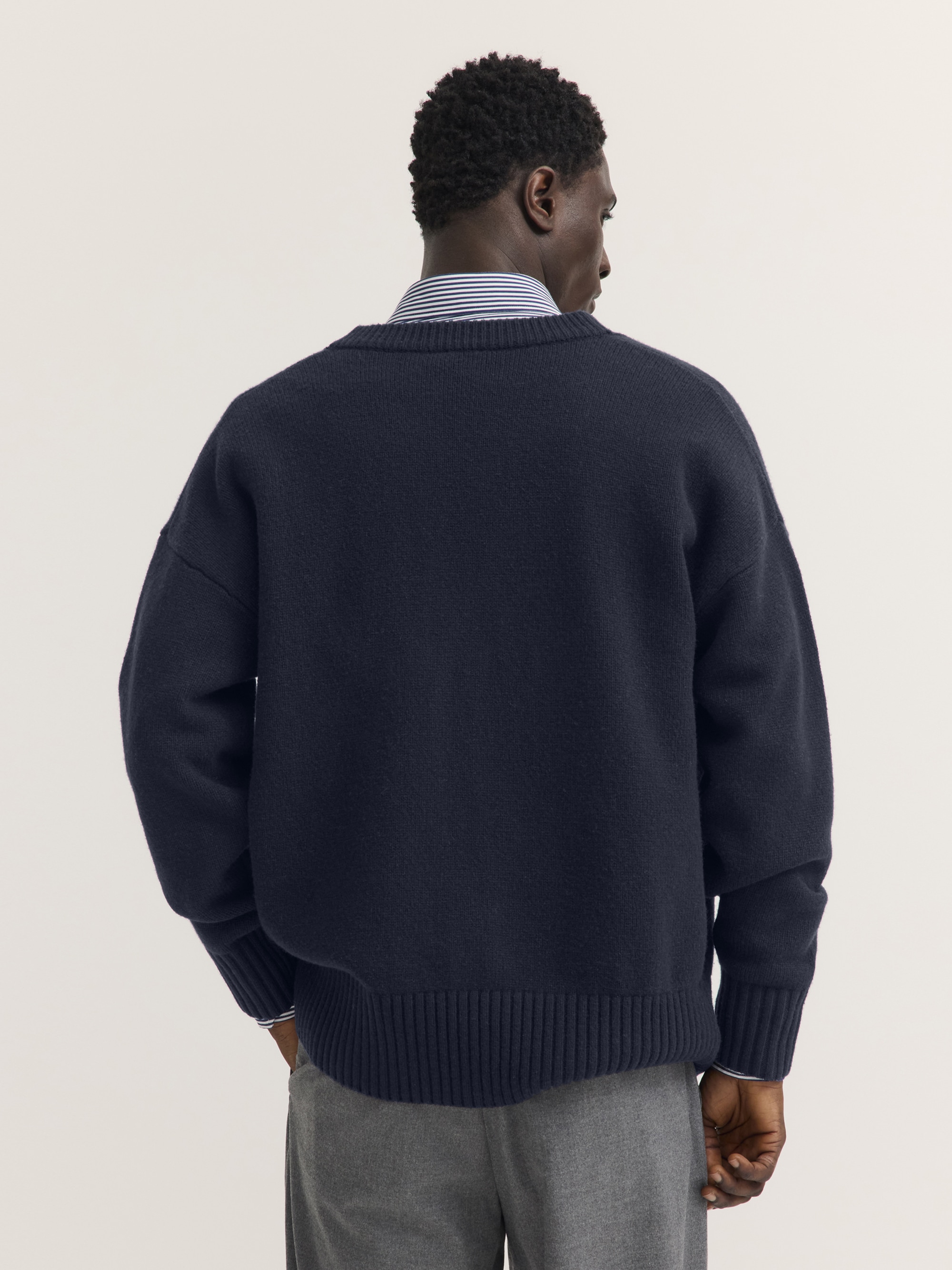 bugatti Strickjacke »Regular Fit« Regular Fit Wollmix V-Ausschnitt