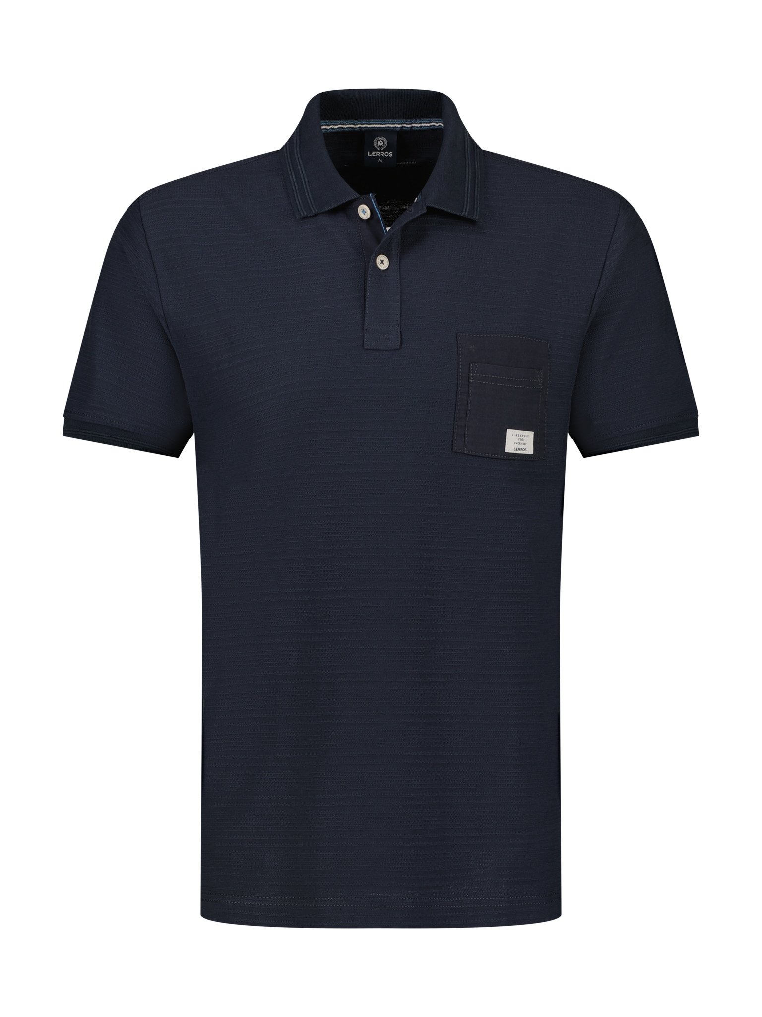 Poloshirt, mit Markenlabel