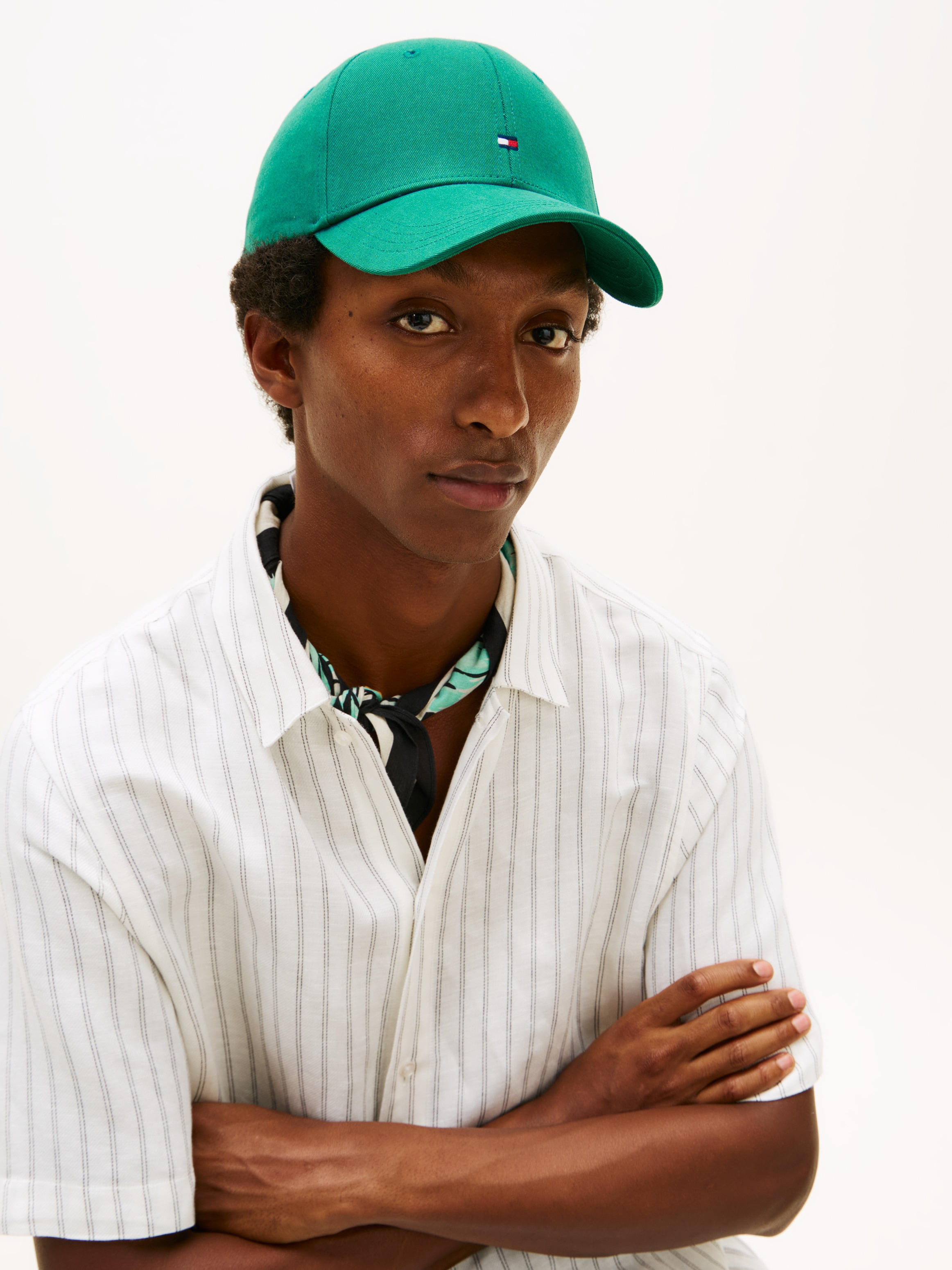 Tommy Hilfiger Baseball Cap »TH FLAG COTTON 6 PANEL CAP« Klemmverschluss, Logoprägung UNISEX