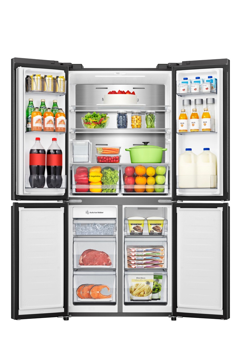 Hisense Multi Door »RQ5P470SYFD«, Wasser-/Eisspender