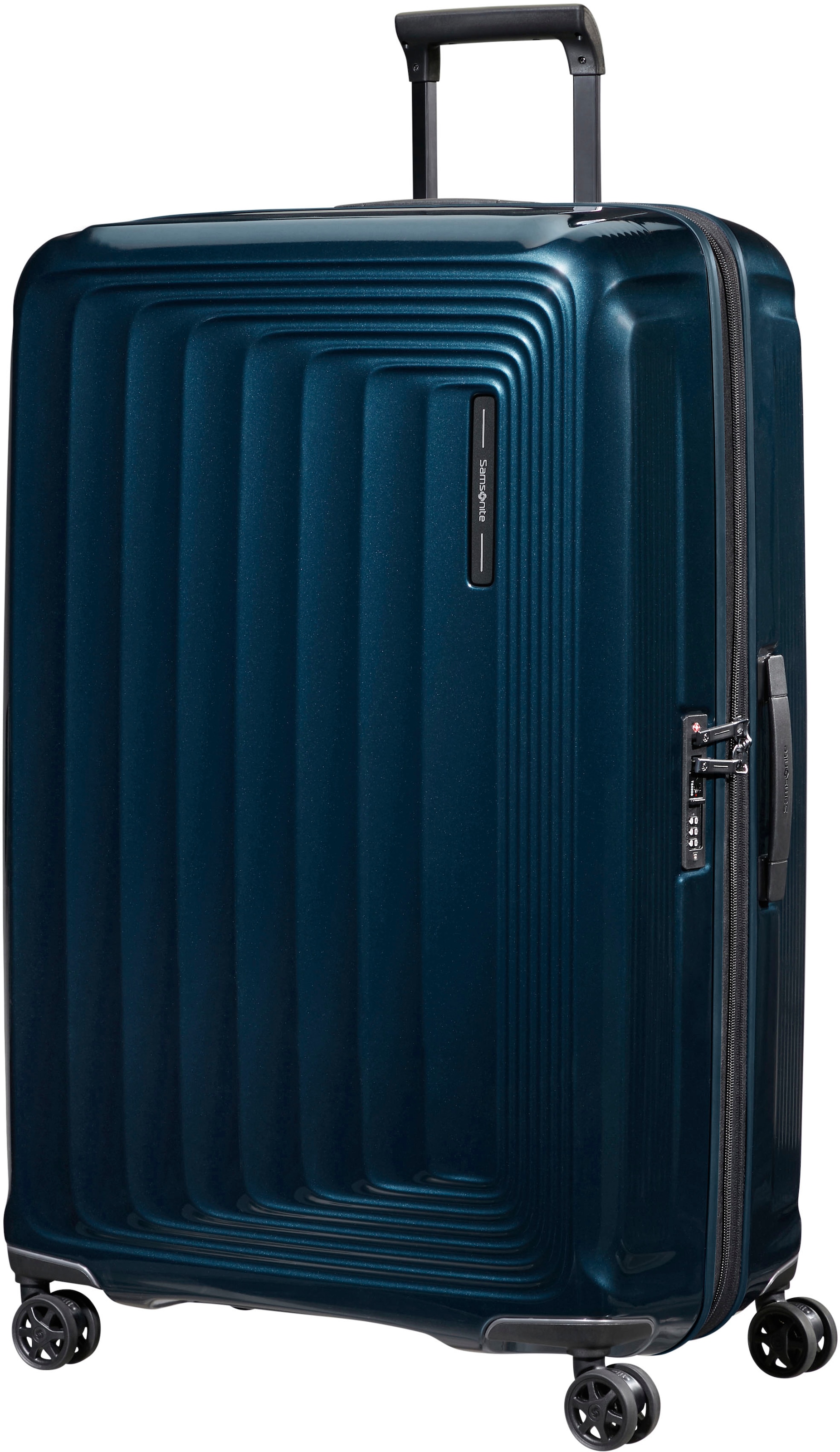 Samsonite Hartschalen-Trolley »NUON, verschiedene Größen und Farben«, 4 Rollen, Hartschalen-Koffer TSA-Zahlenschloss Volumenerweiterung bei S/XL