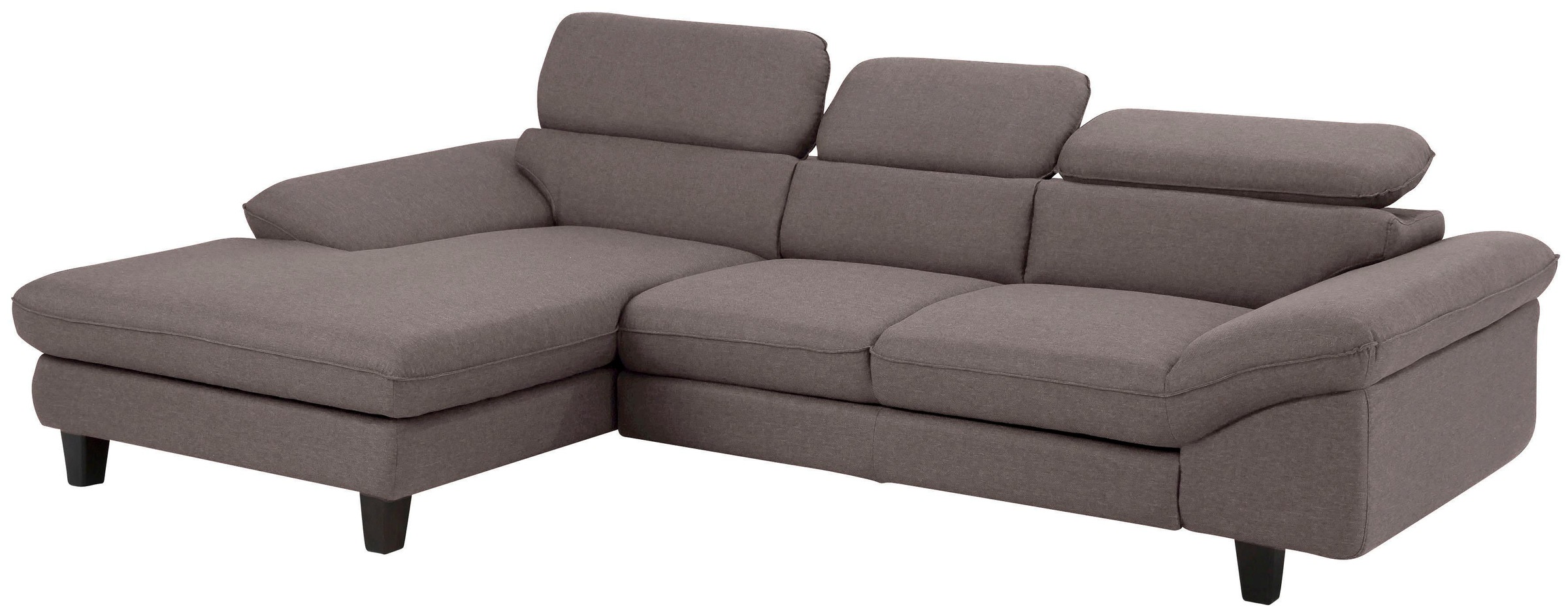 Home affaire Ecksofa »Pilot L-Form«, mit Kopfteilverstellung, wahlweise mit Bettfunktion & Bettkasten