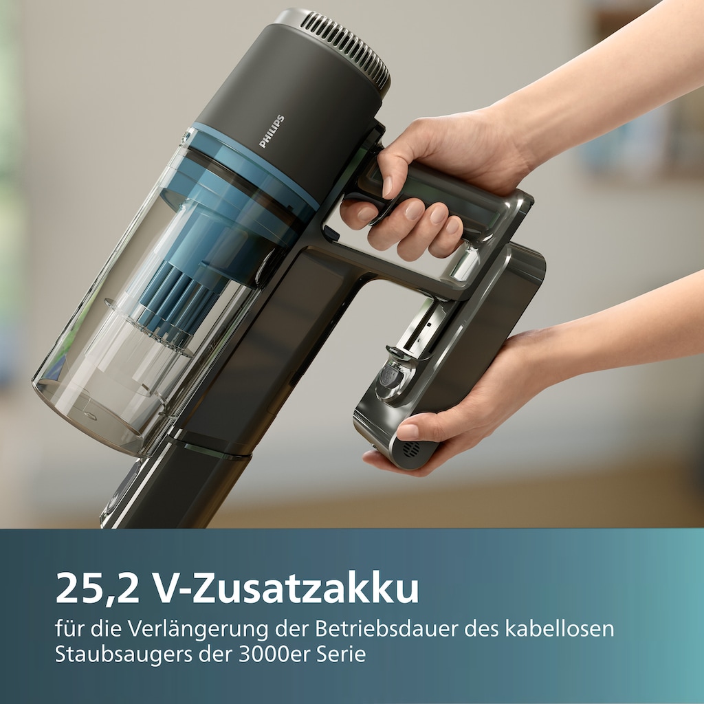 Philips Zusatz-Akku »XV1633/01Cordless VC 3000 Series, Lithium-Ionen-Akku«, 2000 mAh, 25,2 V