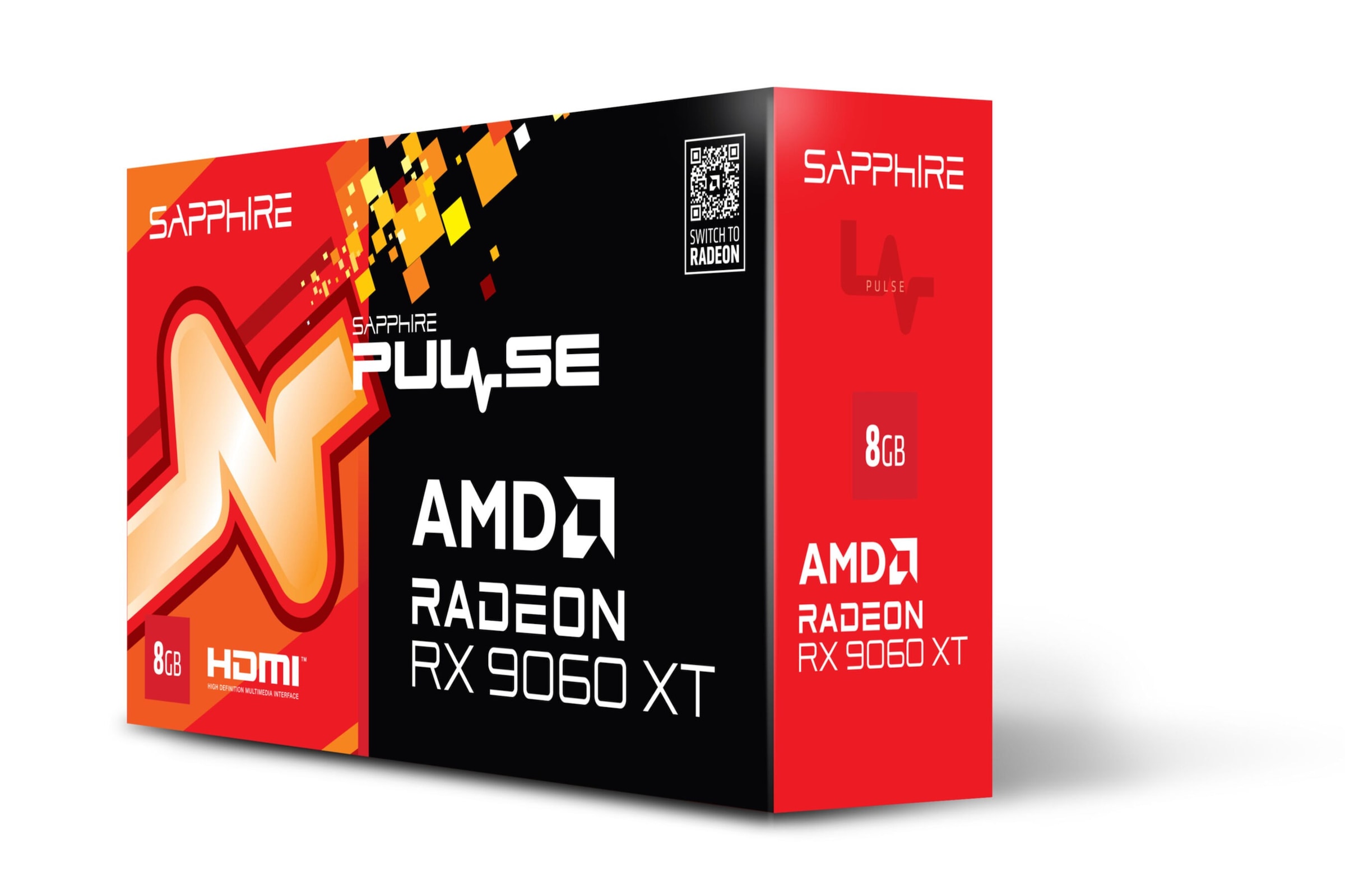 Sapphire Grafikkarte »PULSE AMD Radeon RX 9060 XT 8GB GPU«