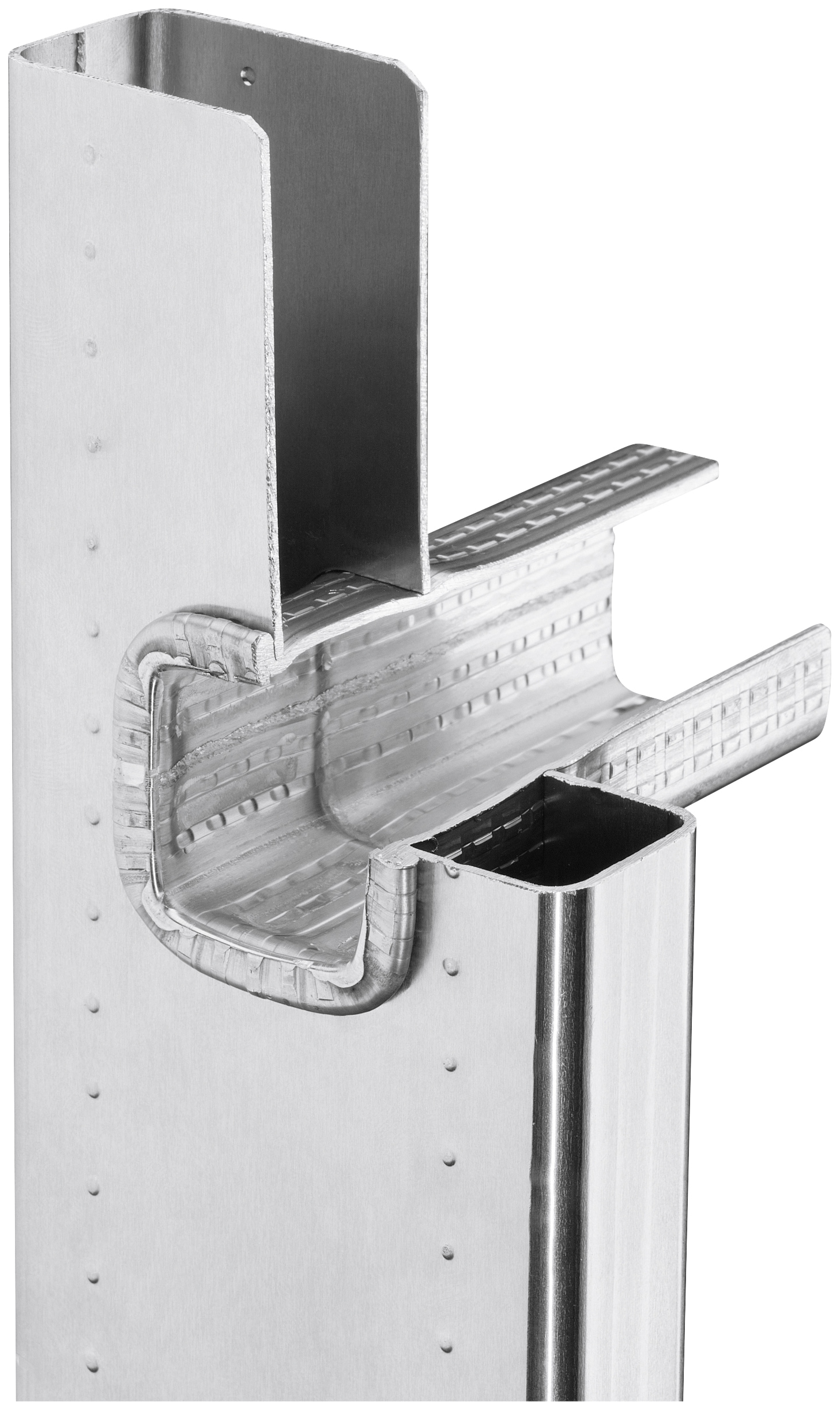 Hailo Anlegeleiter »S80 ProfiStep duo«, Aluminium-Schiebeleiter 2-teilig 2x12 Sprossen