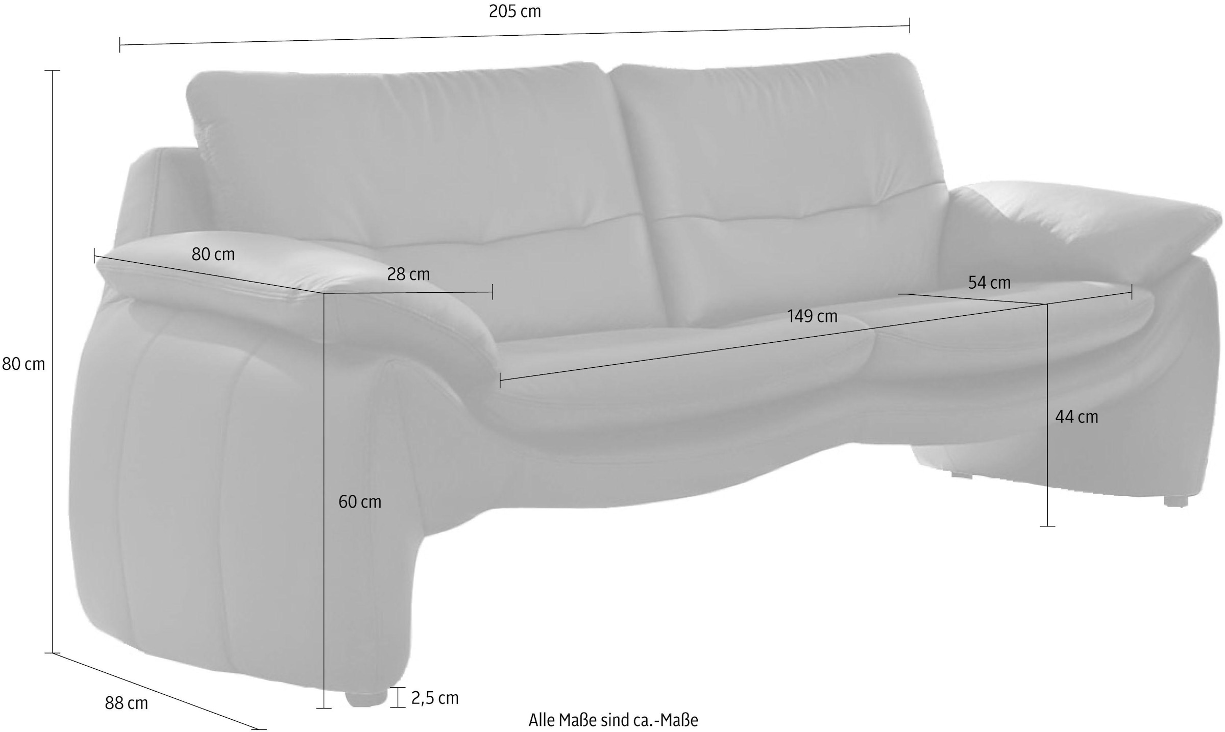 einzigartiger Raten auf Optik kaufen OF in STYLE PLACES 3-Sitzer »Luna525«,