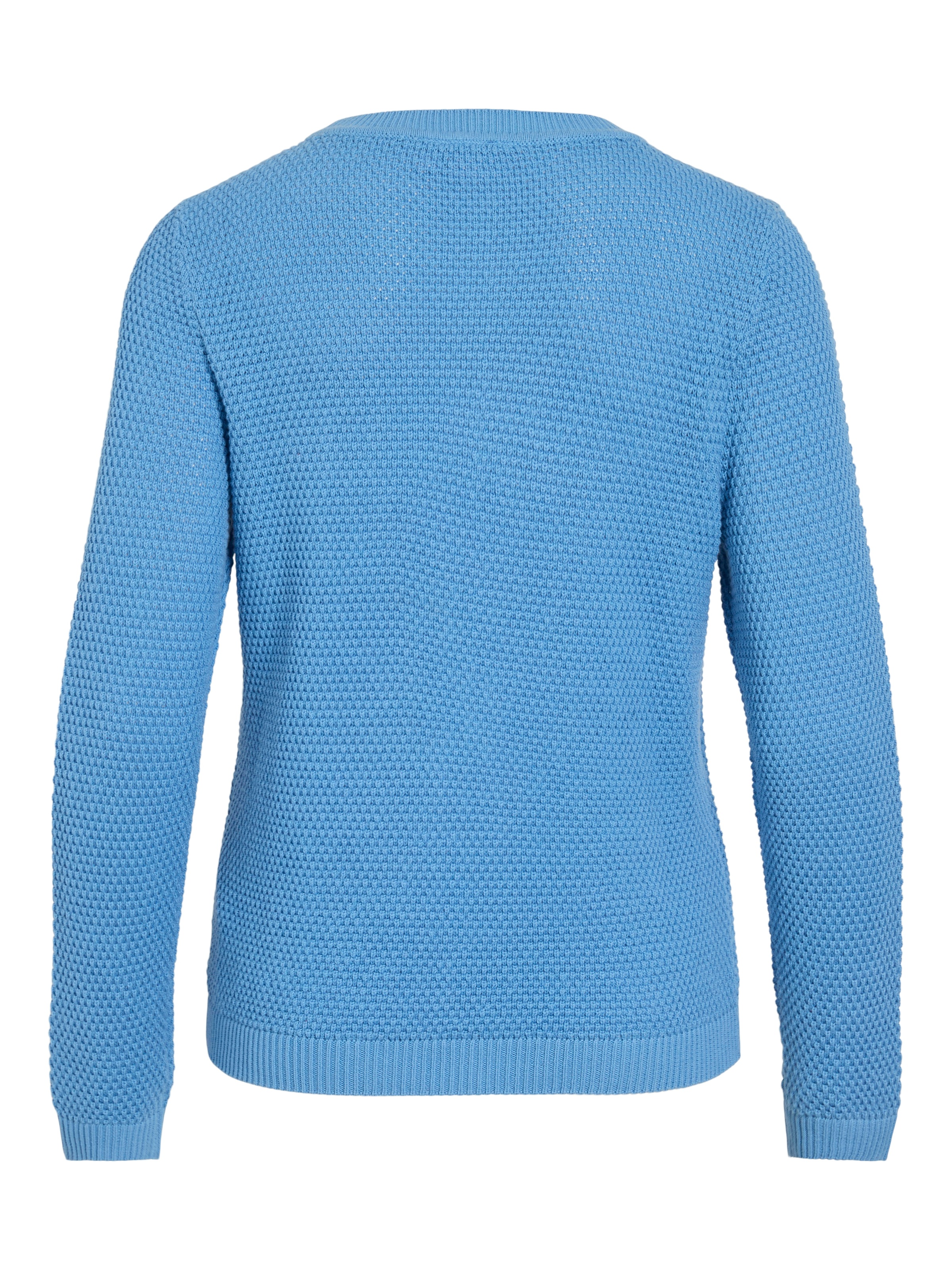 Vila Rundhalspullover »VIDALO O-NECK L/S KNIT TOP- NOOS« Baumwolle, regular fit