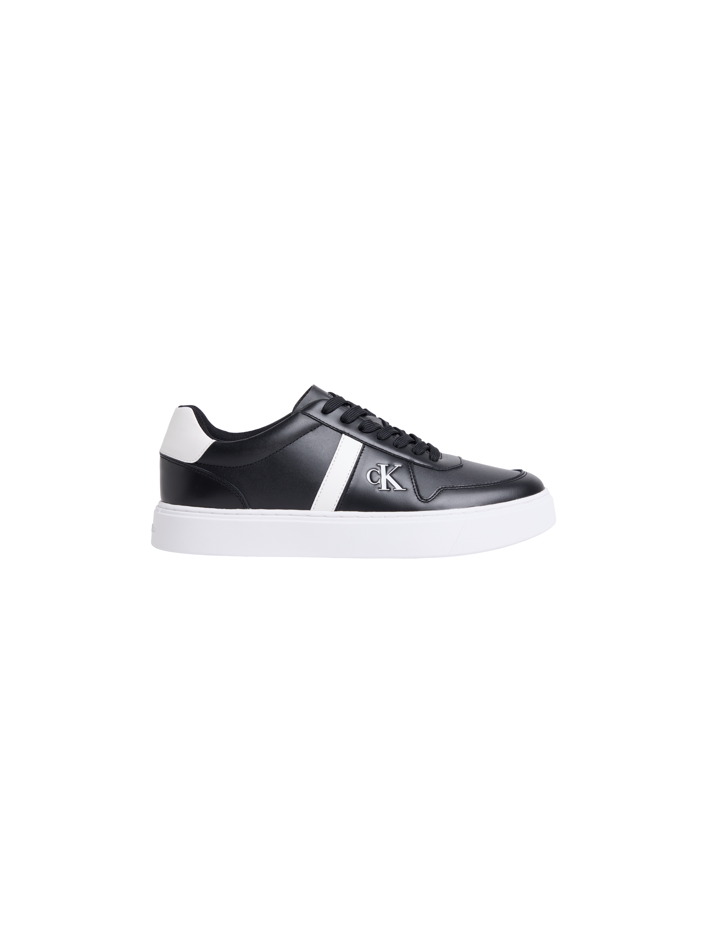 Calvin Klein Plateausneaker »CLASSIC CUPS LACE LTH EMB TONGUE«  Basket-Sneaker, Halbschuh, Schnürschuh mit seitlichem CK-Logo