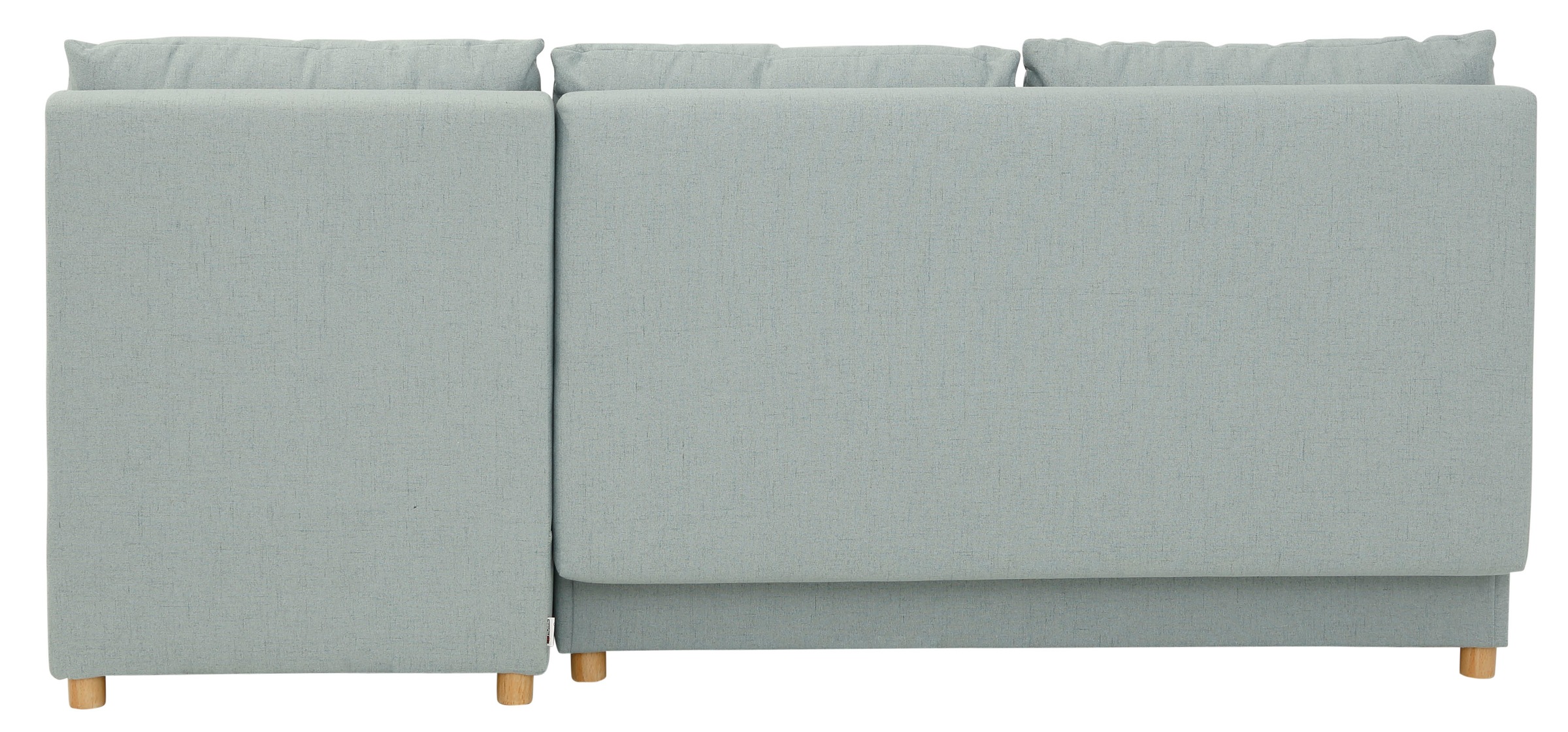 INOSIGN Ecksofa »Mick L-Form«, Longchair links/rechts montierbar, wahlweise mit Bettfunktion