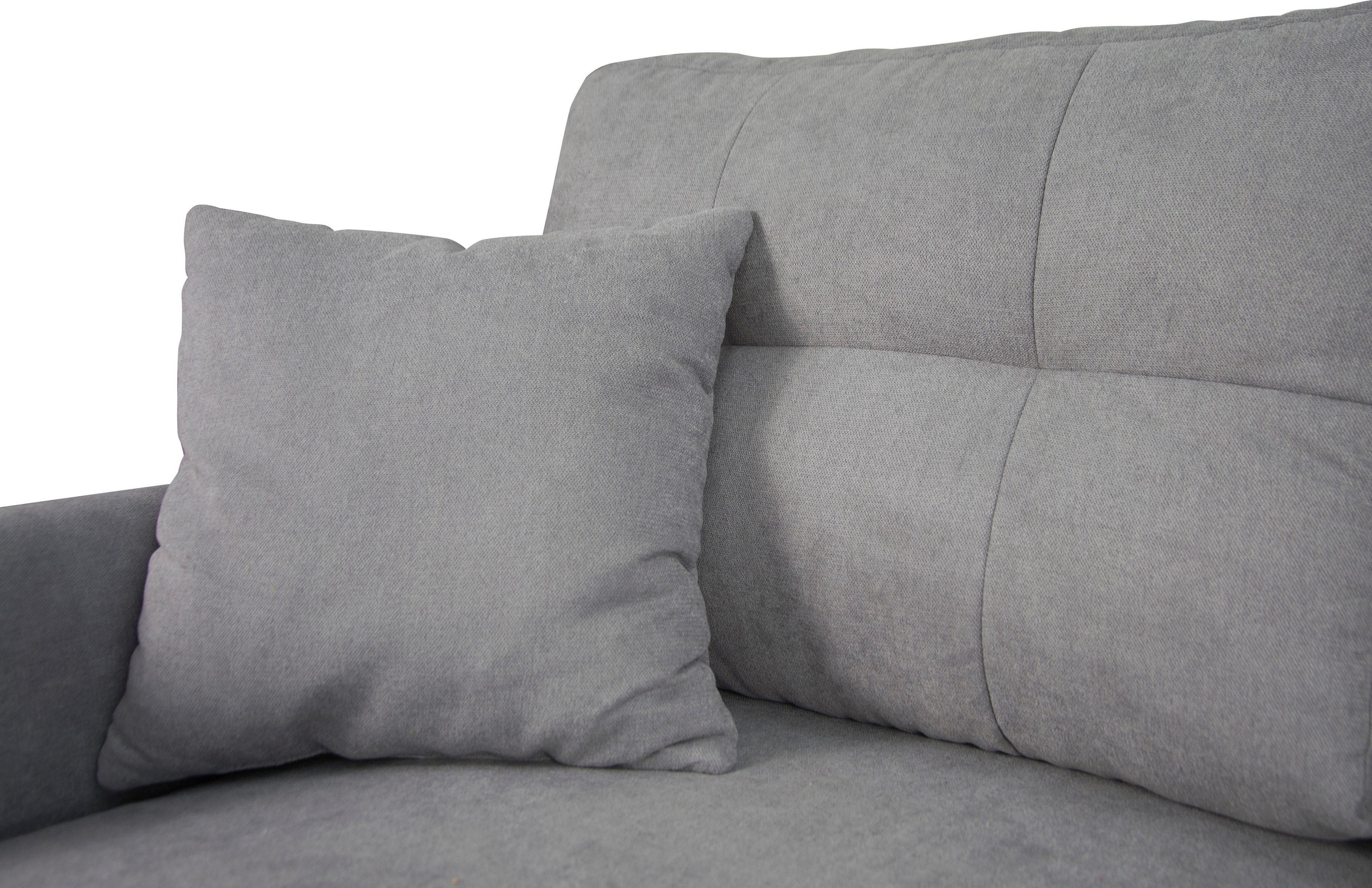 Home affaire Ecksofa »TRIPLO optionale Schlafsofa mit Bettkasten, Maße B/T/H: 234/164/89 cm«, L-Form wahlweise mit Bettfunktion - Liegefläche 132x210 cm
