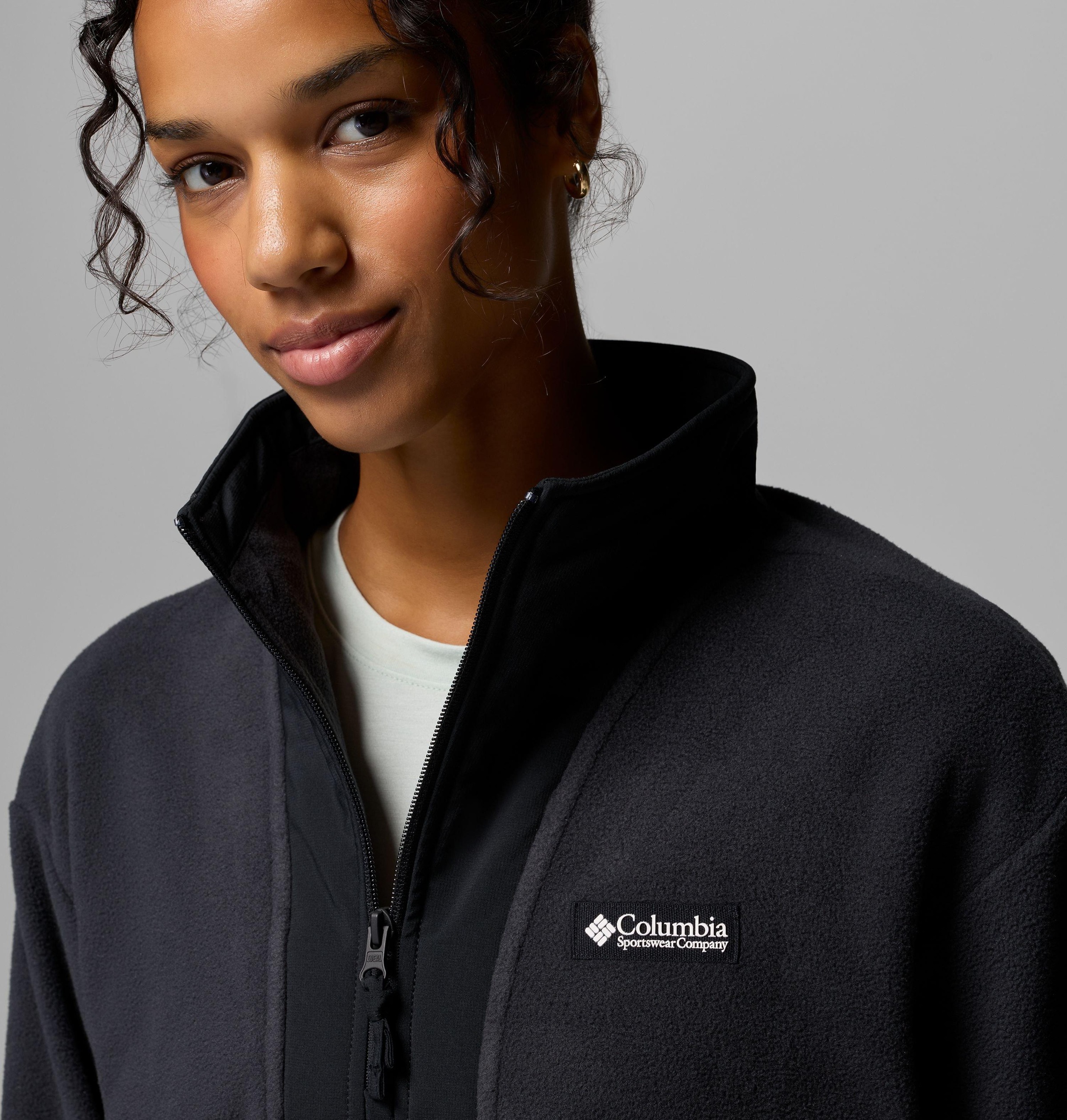 Columbia Fleecepullover »Sequoia Grove II Half Zip Fleece«, windabweisend, wasserabweisend, atmungsaktiv, schnell trocknend
