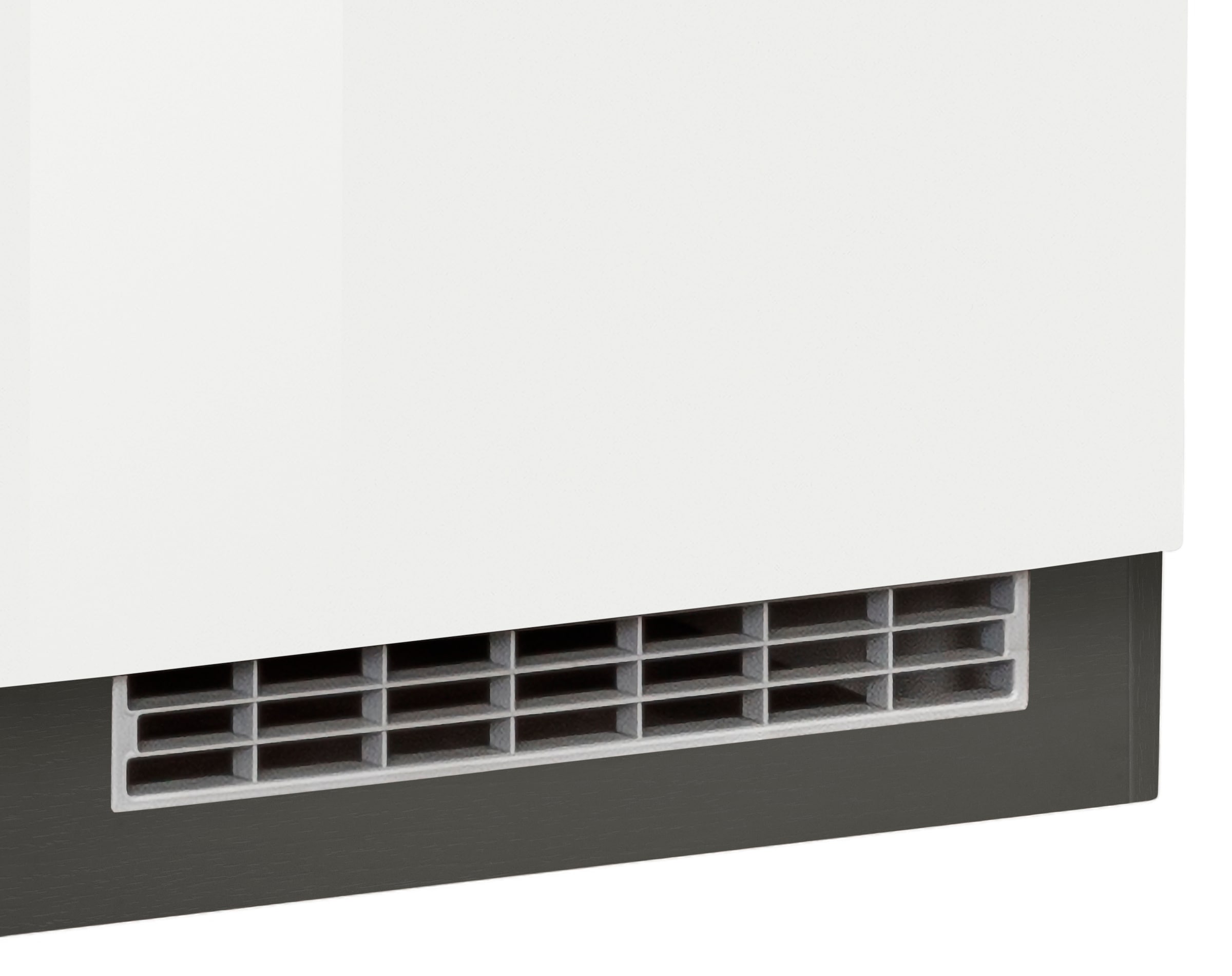KOCHSTATION Küchenzeile »KS-Brindisi«, Breite 210 cm, wahlweise mit E-Geräten, mit MDF-Fronten und Regal