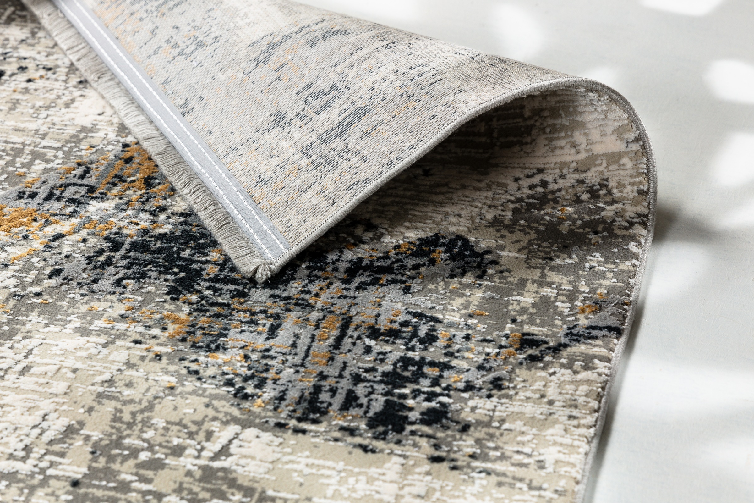 ASTRA Teppich »Positano 241« rechteckig 6 mm Höhe weiche Oberfläsche mit Viskose Glanz, Kurzflor, Wohnzimmer