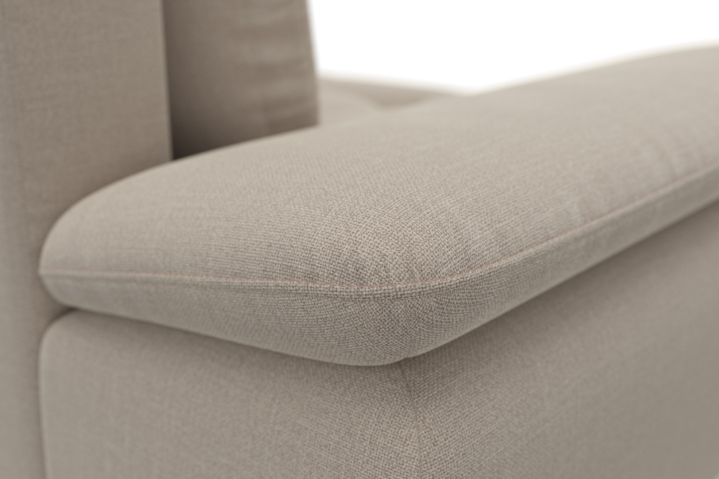 sit&more 2,5-Sitzer »Latigo« mit hochwertigen Metallfüßen