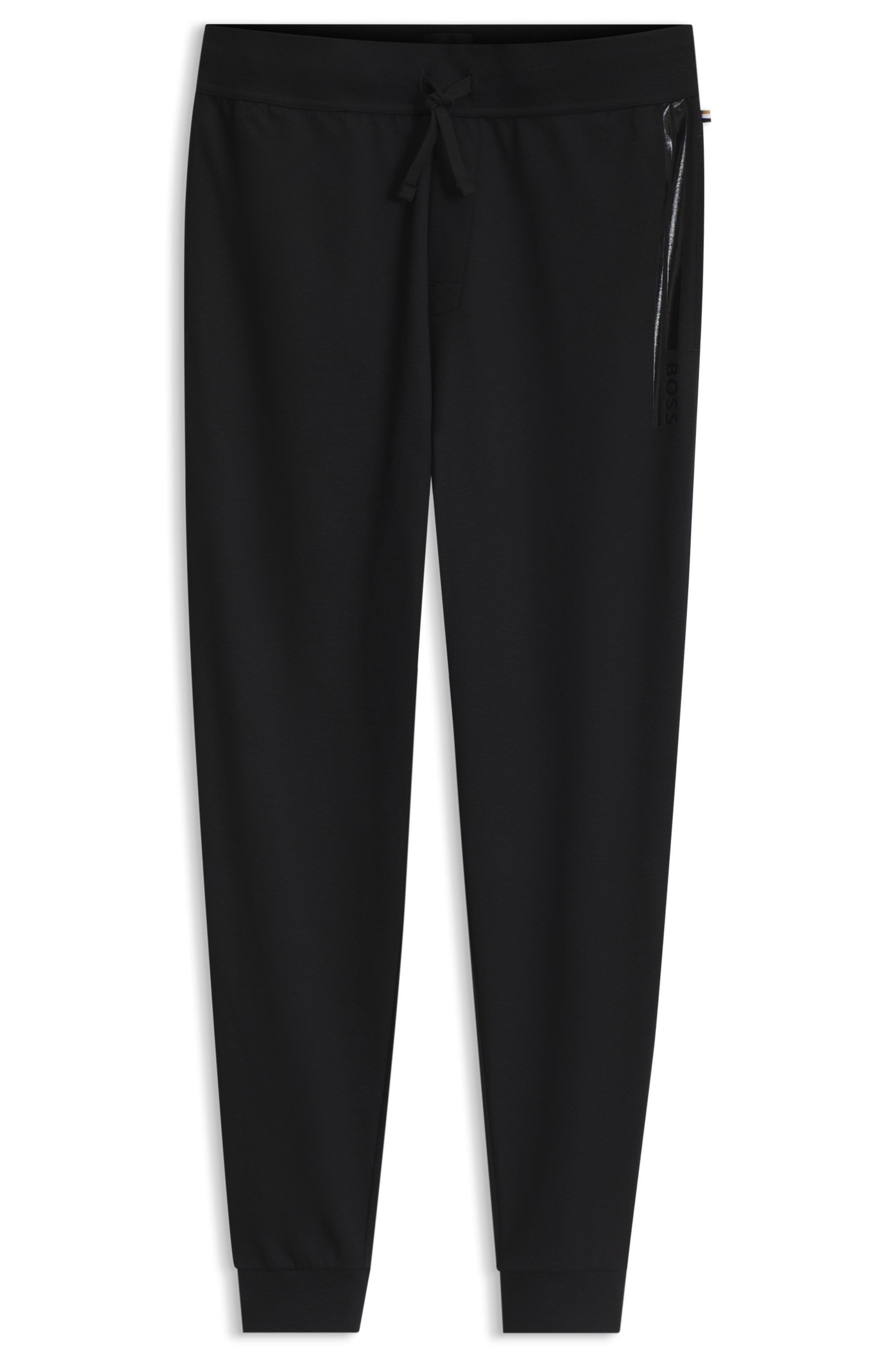 BOSS Jogginghose »Authentic«  aus Baumwoll-Terry mit Streifen und Logo