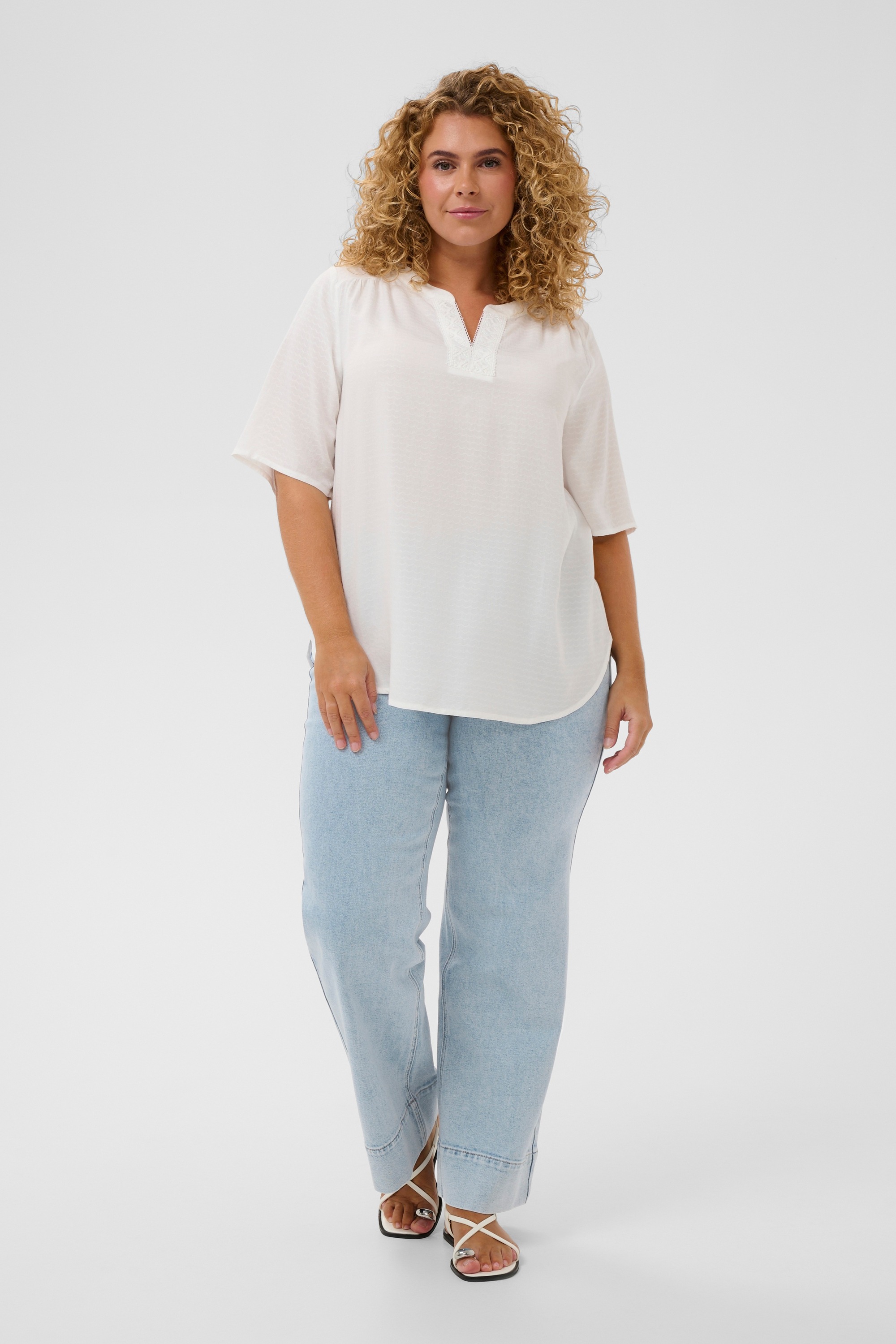 KAFFE Curve Regular-fit-Jeans »Damen Jeans KCmalia«