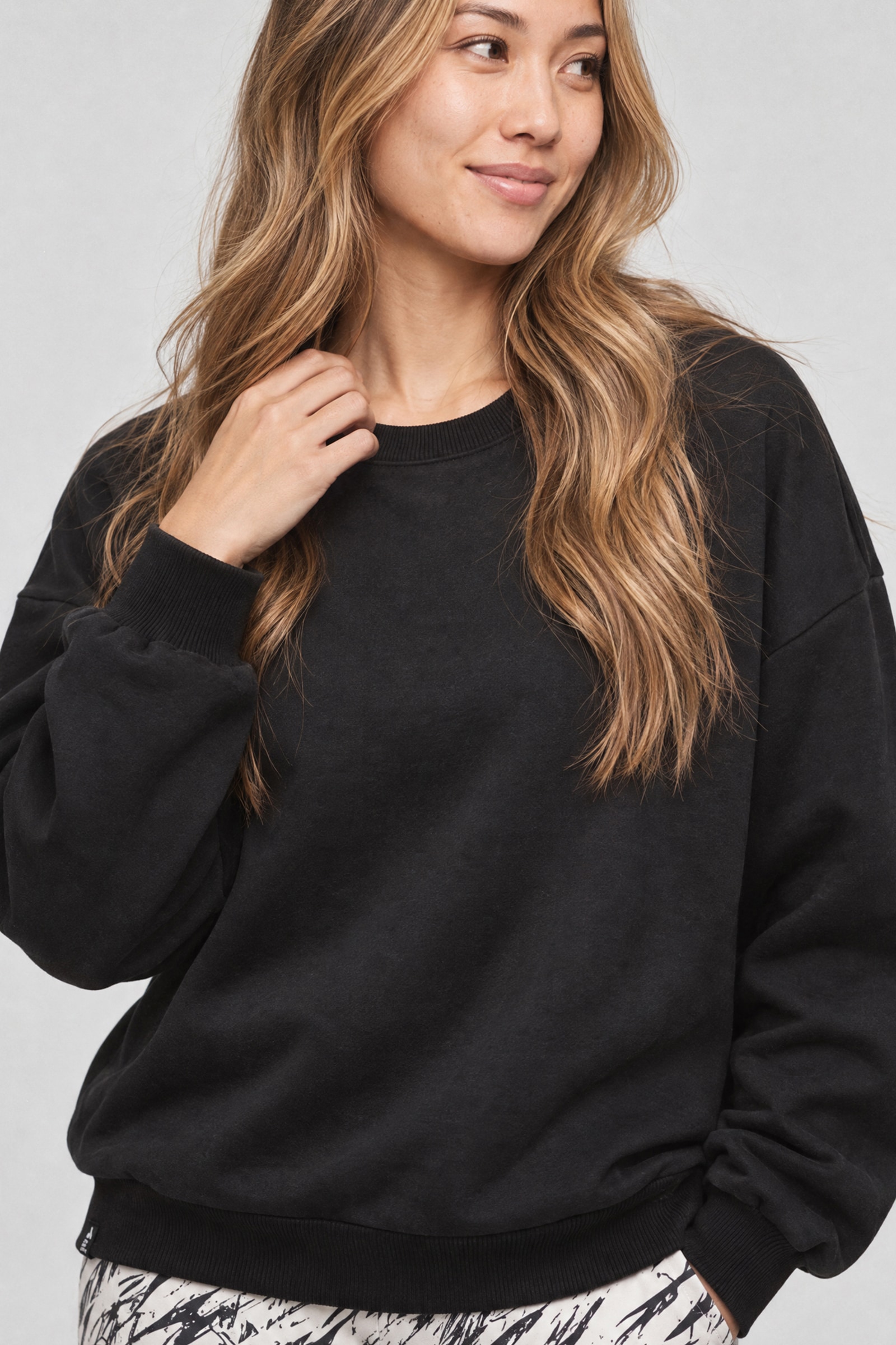 Alife & Kickin Sweatshirt , Rückenprint Follow me, Rundhals, Rippbündchen, leicht weiter Schnitt
