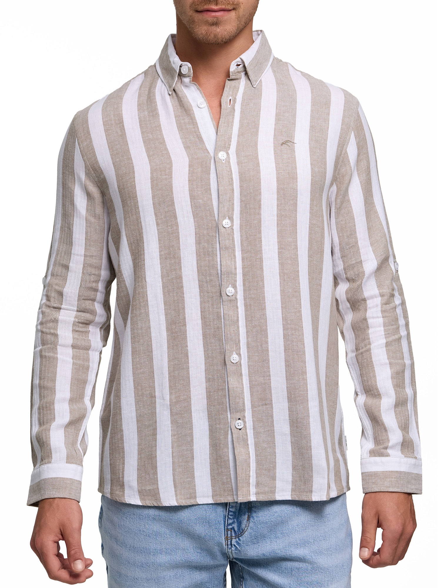 Indicode Langarmhemd »INDonuld«