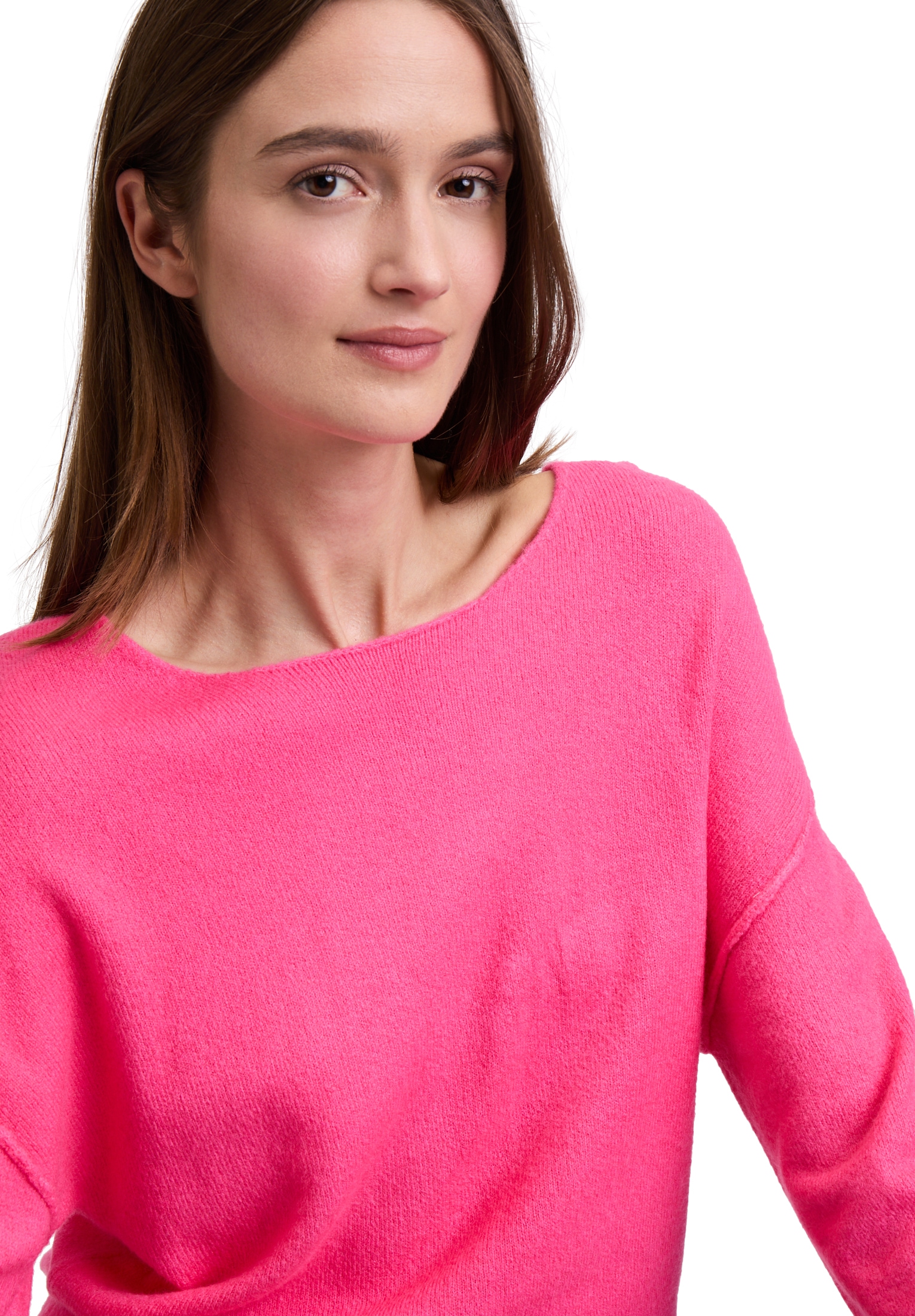 Cartoon Strickpullover »Strickpullover mit Rundhalsausschnitt«