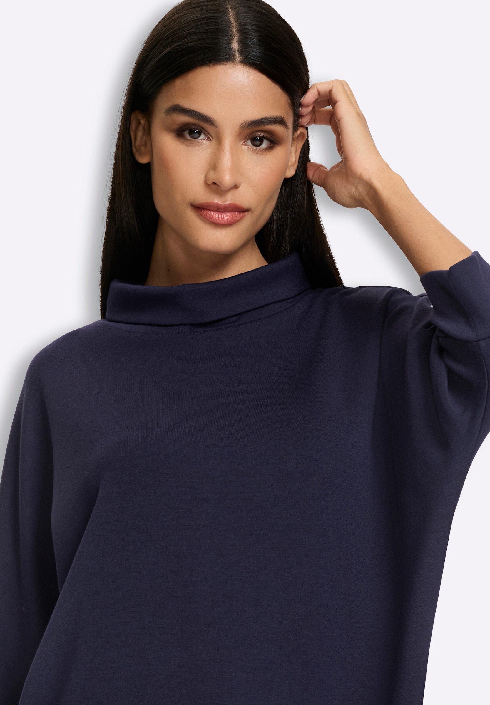 heine Sweatshirt »Sweatshirt Sweatshirt mit Fledermausärmeln«
