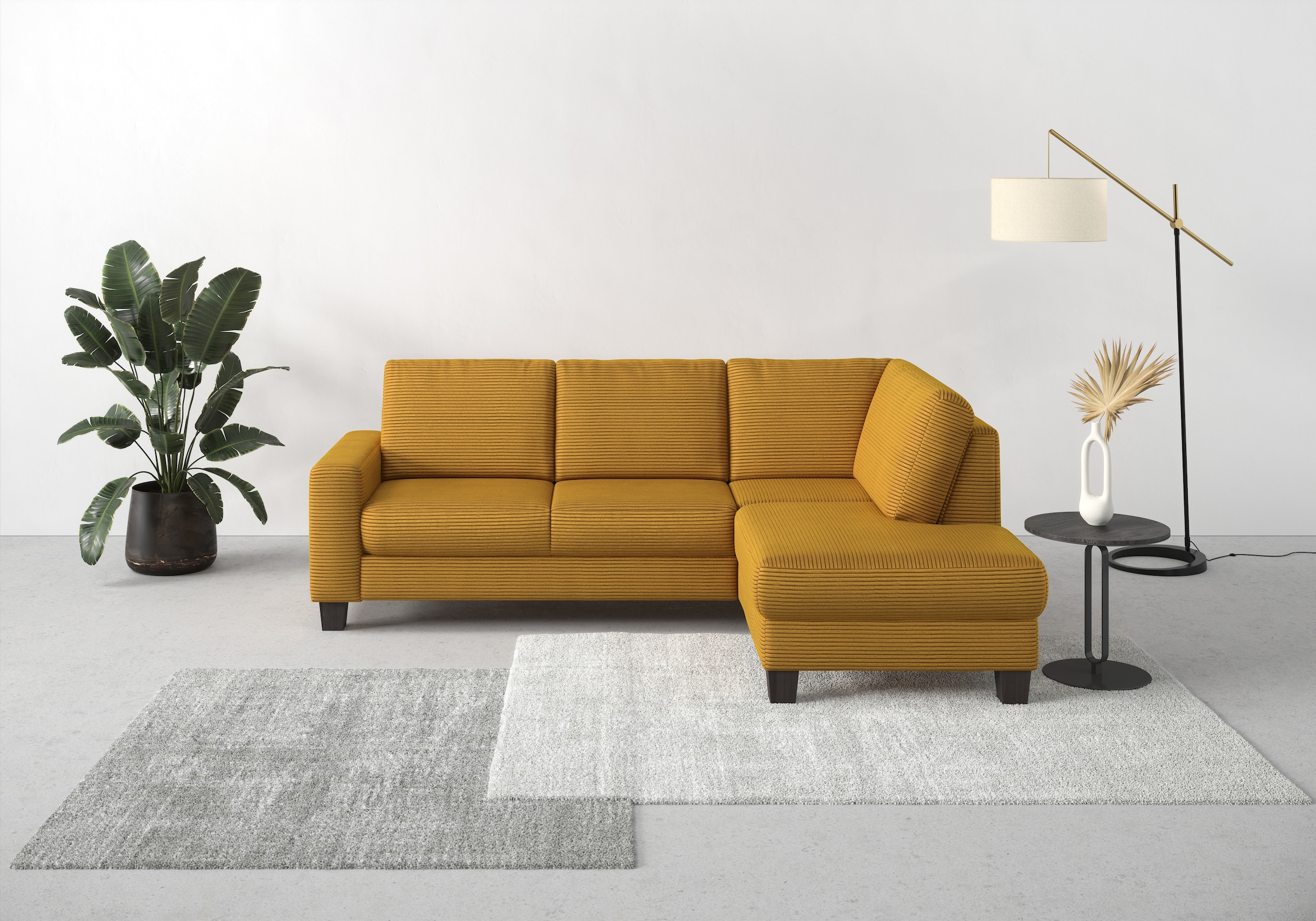 Ecksofa »Summer L-Form«, mit Ottomane, mit oder ohne Bettfunktion und Bettkasten,...