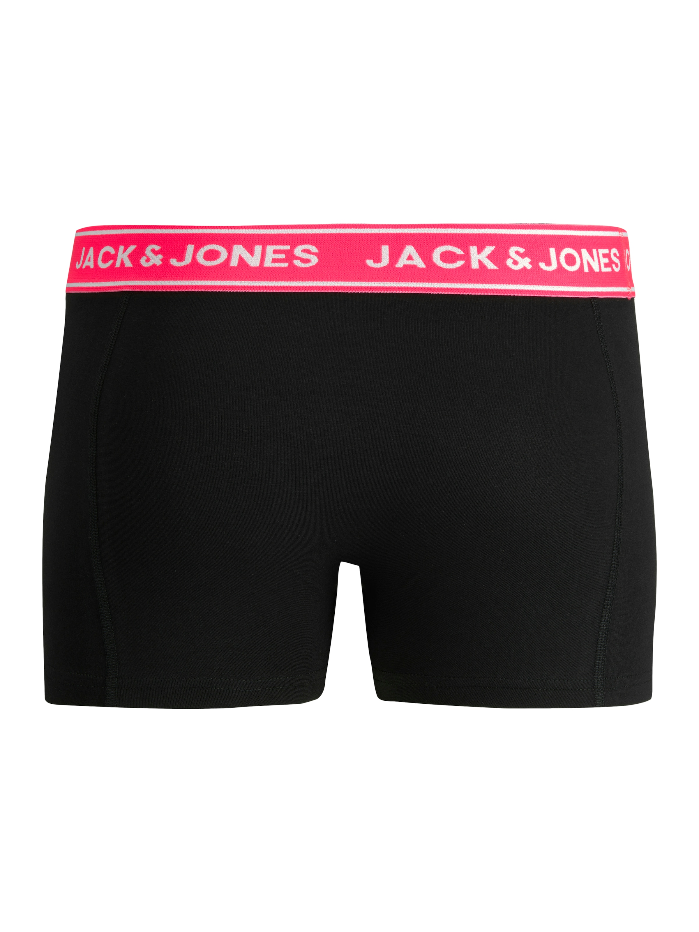 Jack & Jones Trunk »JACCRISP im 6er Pack mit Logobund und Stretchkomfort« Packung, 6 Stk. unifarben mit Farbeinsatz, modisch, eng anliegend, Baumwollmischung