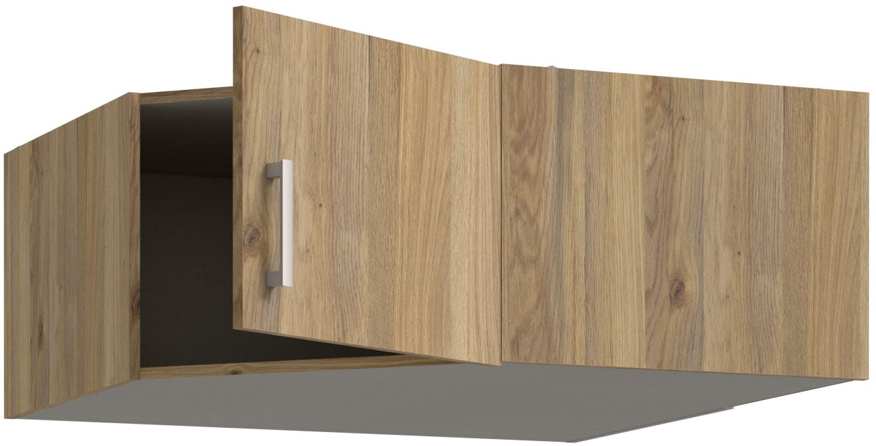 FORTE Schrankaufsatz Eckschrankaufsatz, Stauraum, optimale Raumnutzung