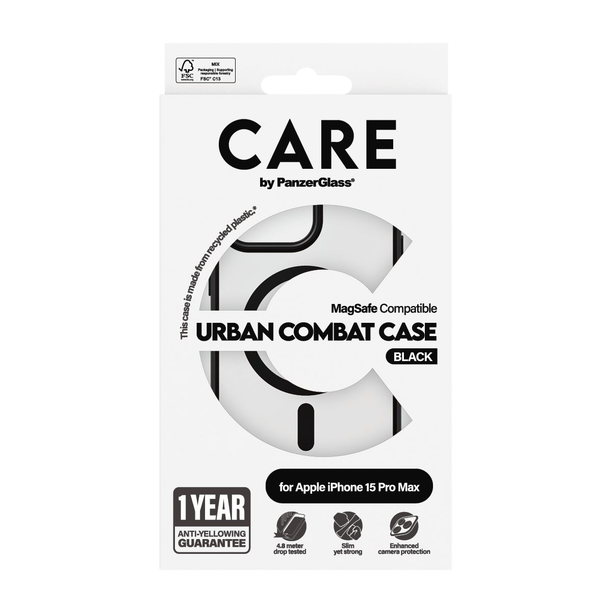 Handyhülle »Urban Combat Case mit MagSafe für Apple iPhone 15 Pro Max«, Backcover, Schutzhülle, Handyschutzhülle, Case, Schutzcase, stoßfest