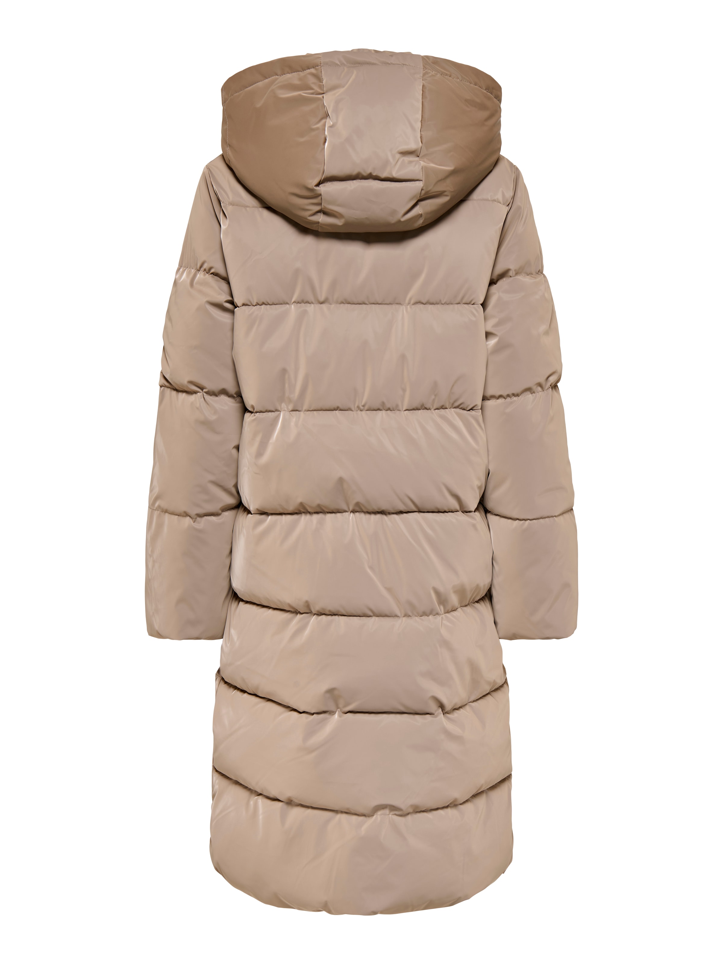 ONLY Steppmantel »ONLBERGEN SHINY LONG COAT CC OTW« Kunstfaser