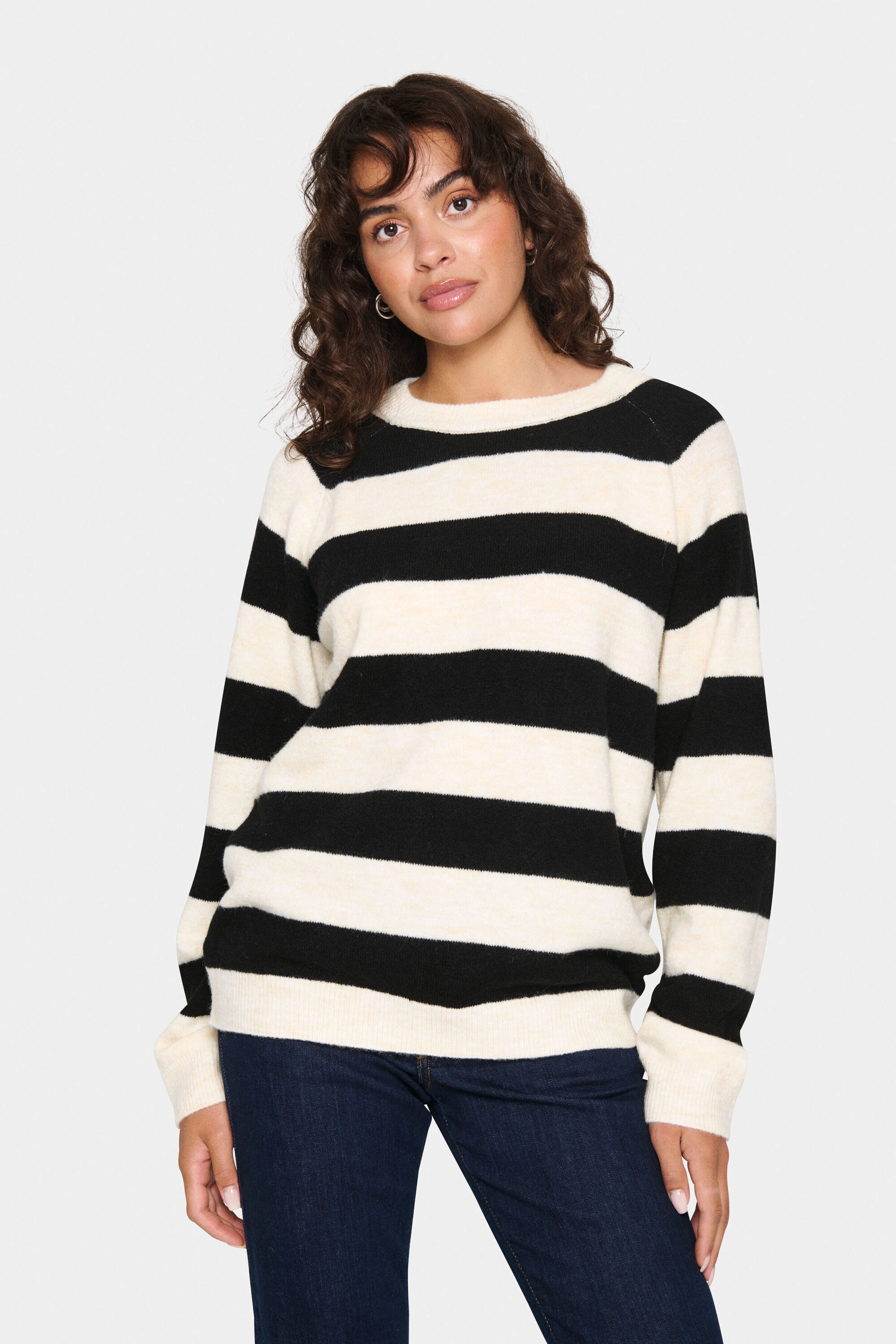 Saint Tropez Strickpullover »Damen Strickpullover GarbieSZ«