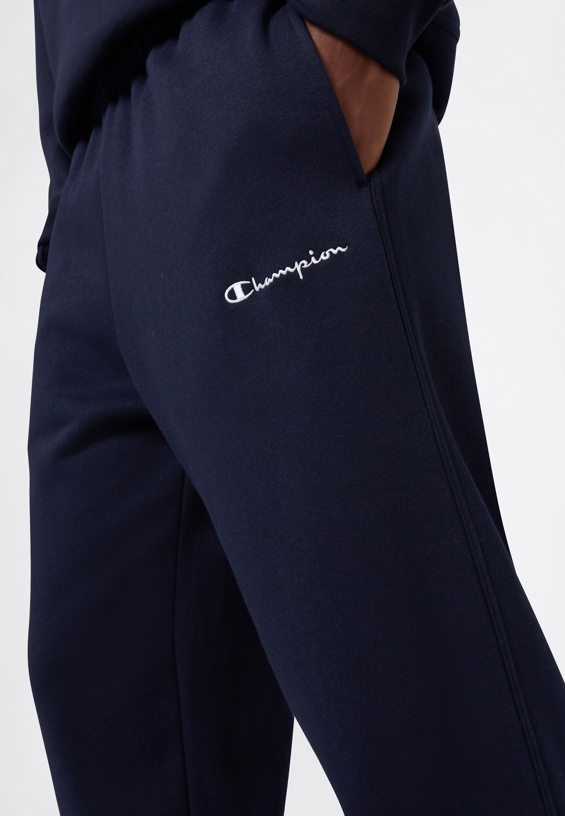 Champion Jogginghose »ICONS Straight Hem Pants Fleece«, (1 tlg.)